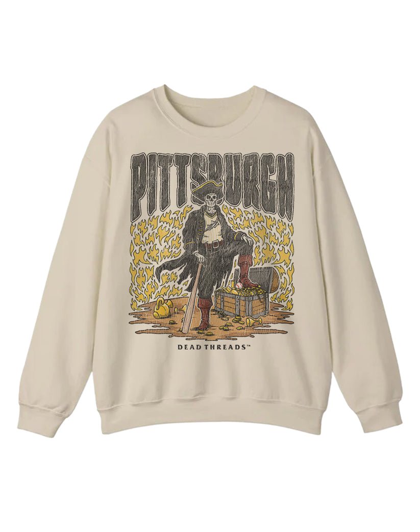 PITTSBURGH BASEBALL CREWNECK SWEATSHIRT – Sweatshirt – Dead Threads Apparel