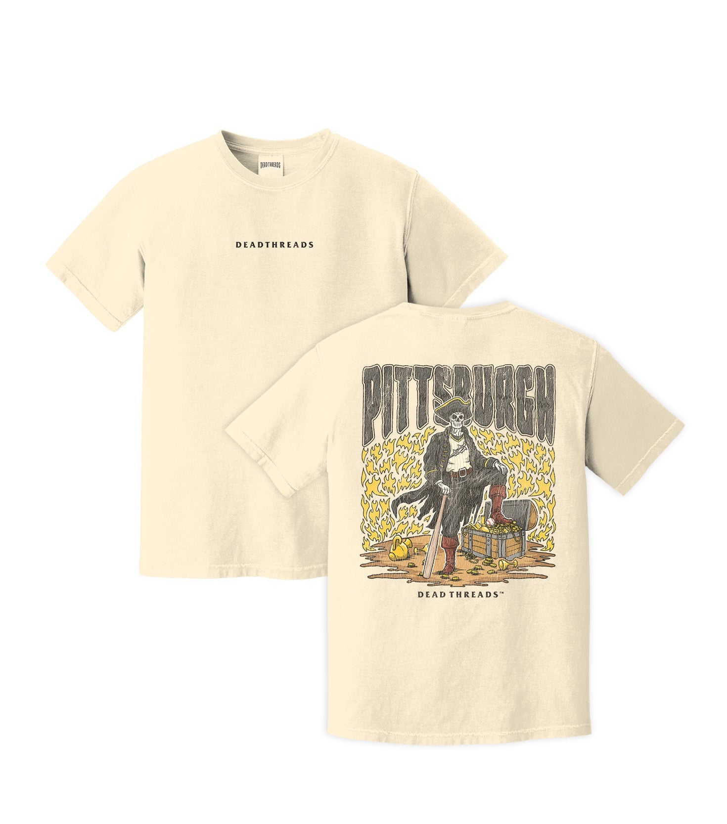 PITTSBURGH BASEBALL - “DT ESSENTIAL" PREMIUM T - SHIRT – T-Shirt – Dead Threads Apparel