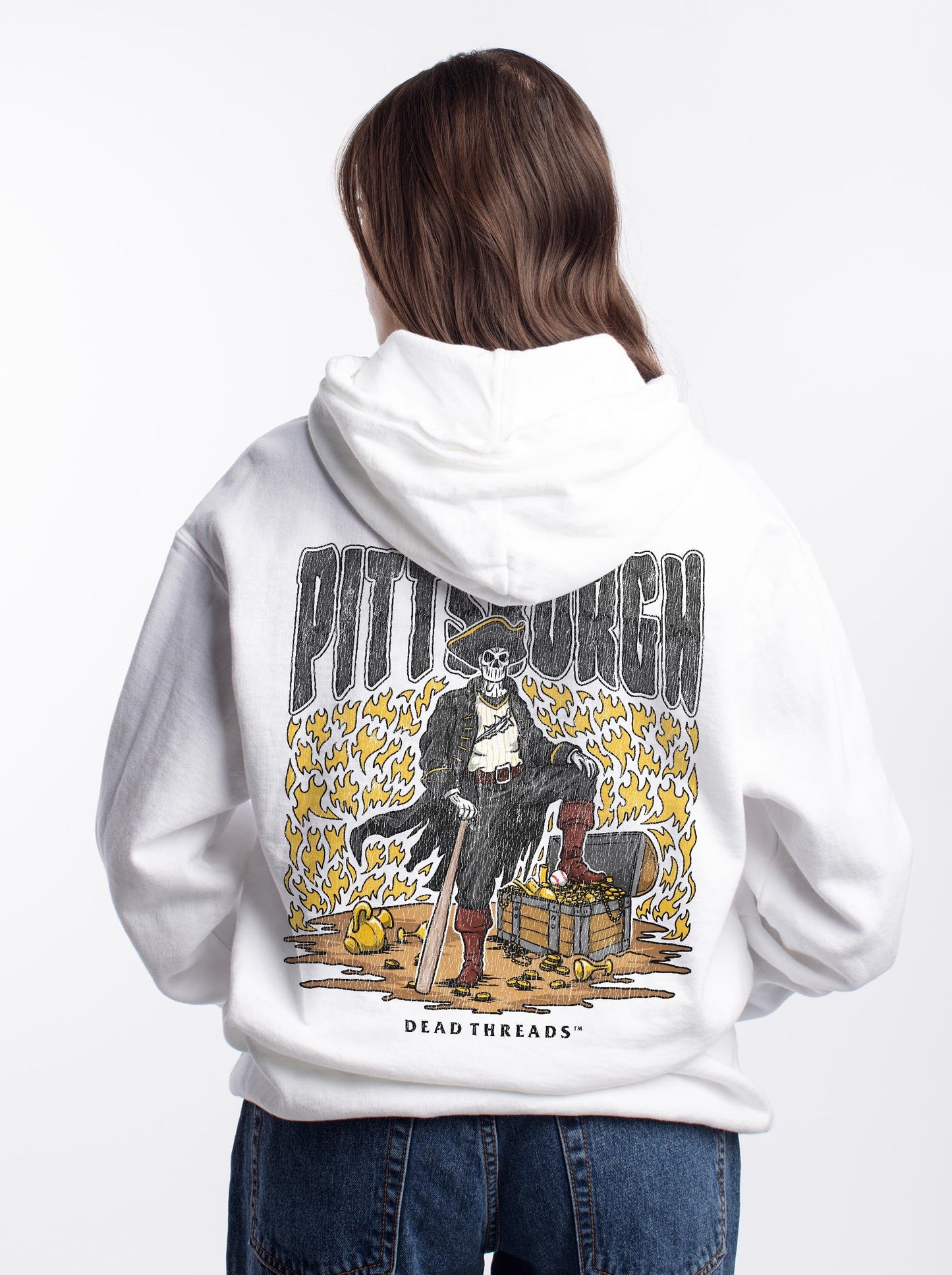 PITTSBURGH BASEBALL - HOODIE – Hoodie – Dead Threads Apparel