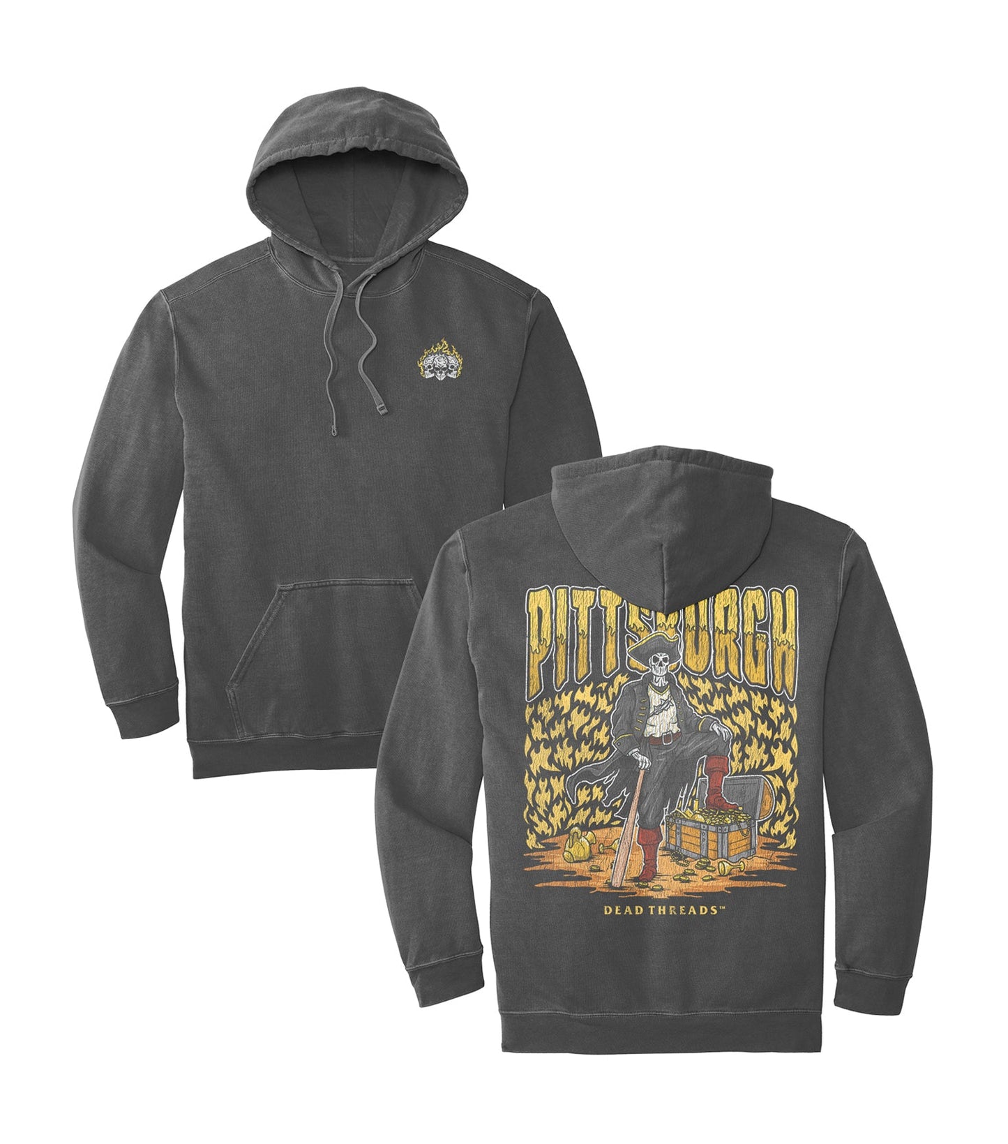 PITTSBURGH BASEBALL - HOODIE – Hoodie – Dead Threads Apparel