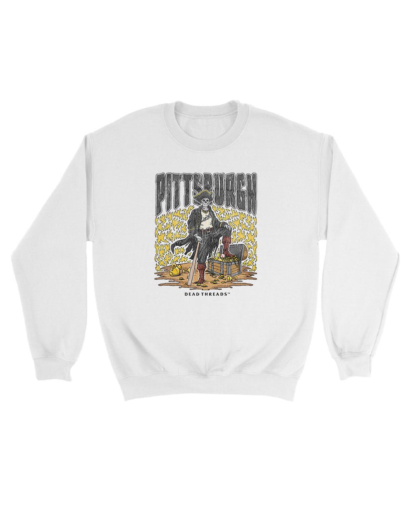 PITTSBURGH BASEBALL KIDS CREWNECK SWEATSHIRT – Kids clothes – Dead Threads Apparel