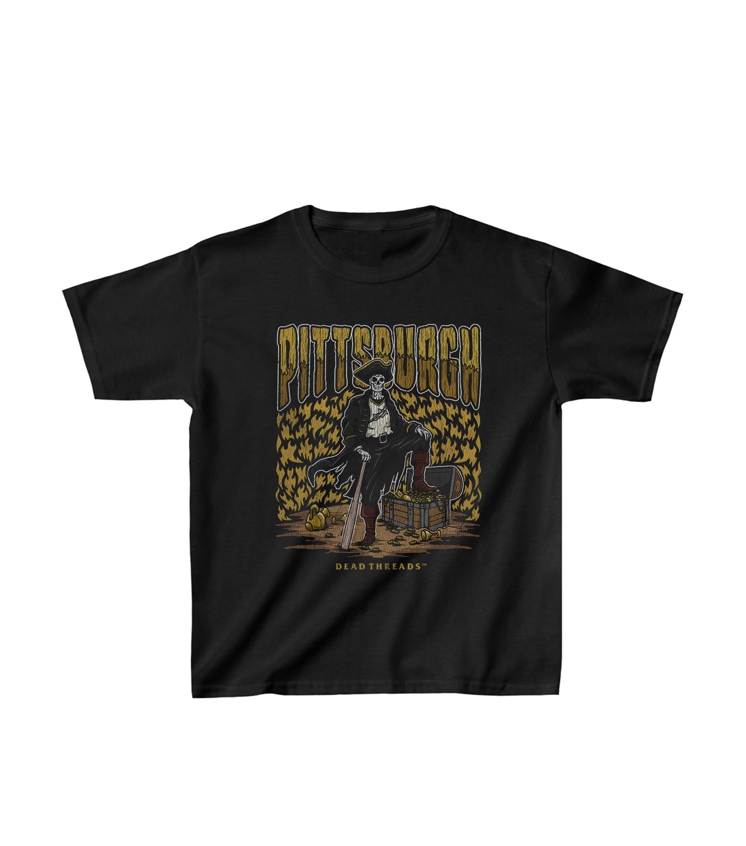 PITTSBURGH BASEBALL - KIDS – Kids clothes – Dead Threads Apparel