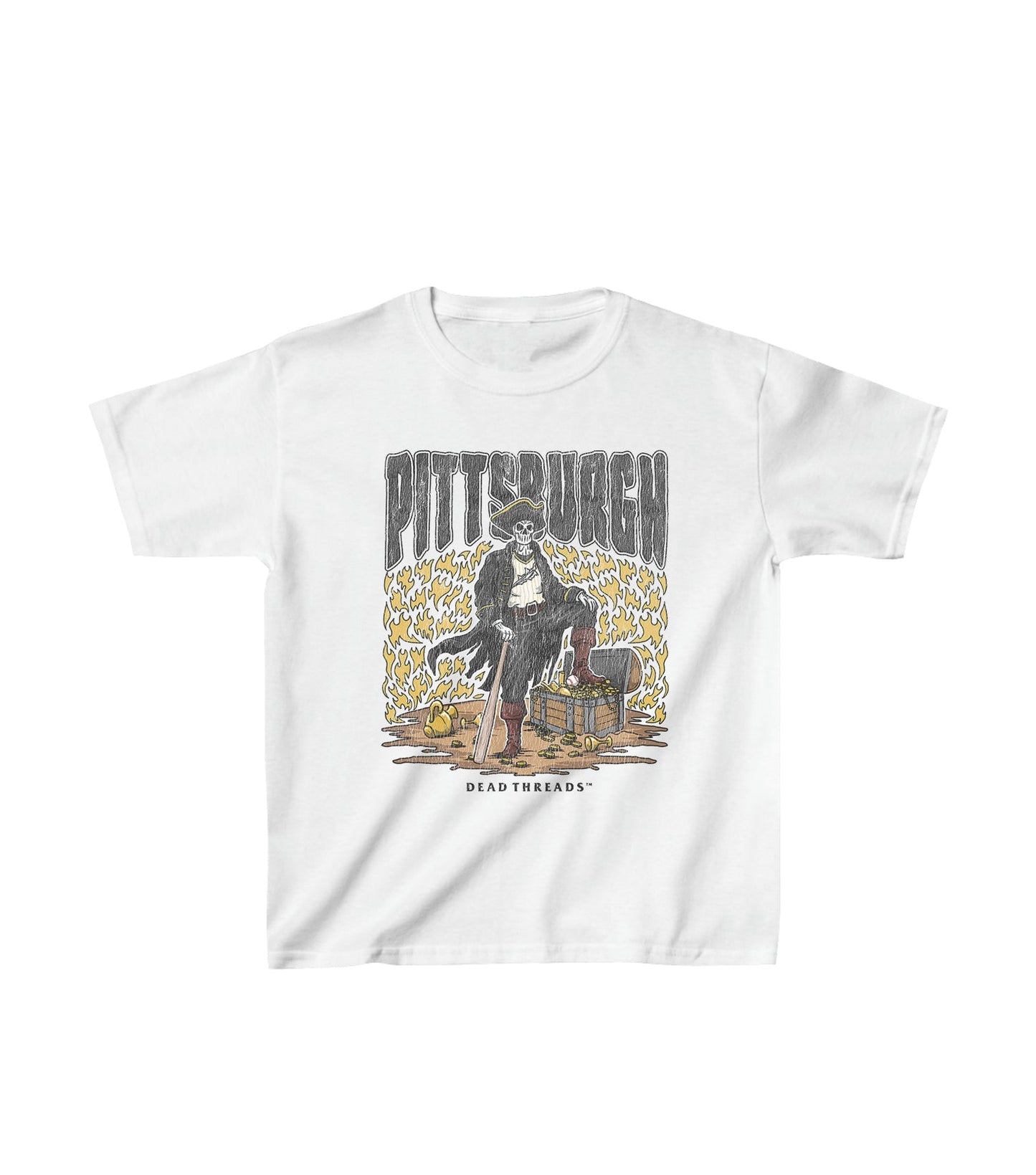 PITTSBURGH BASEBALL - KIDS – Kids clothes – Dead Threads Apparel