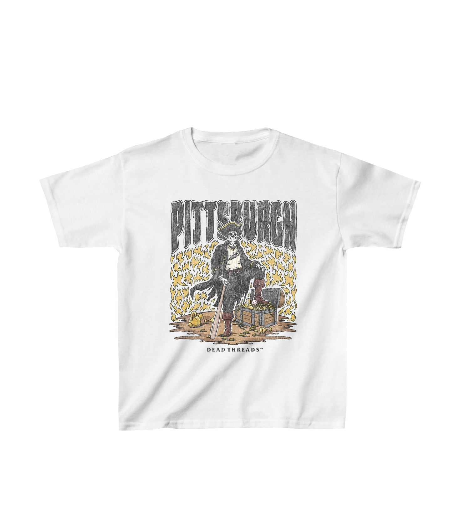 PITTSBURGH BASEBALL - KIDS – Kids clothes – Dead Threads Apparel