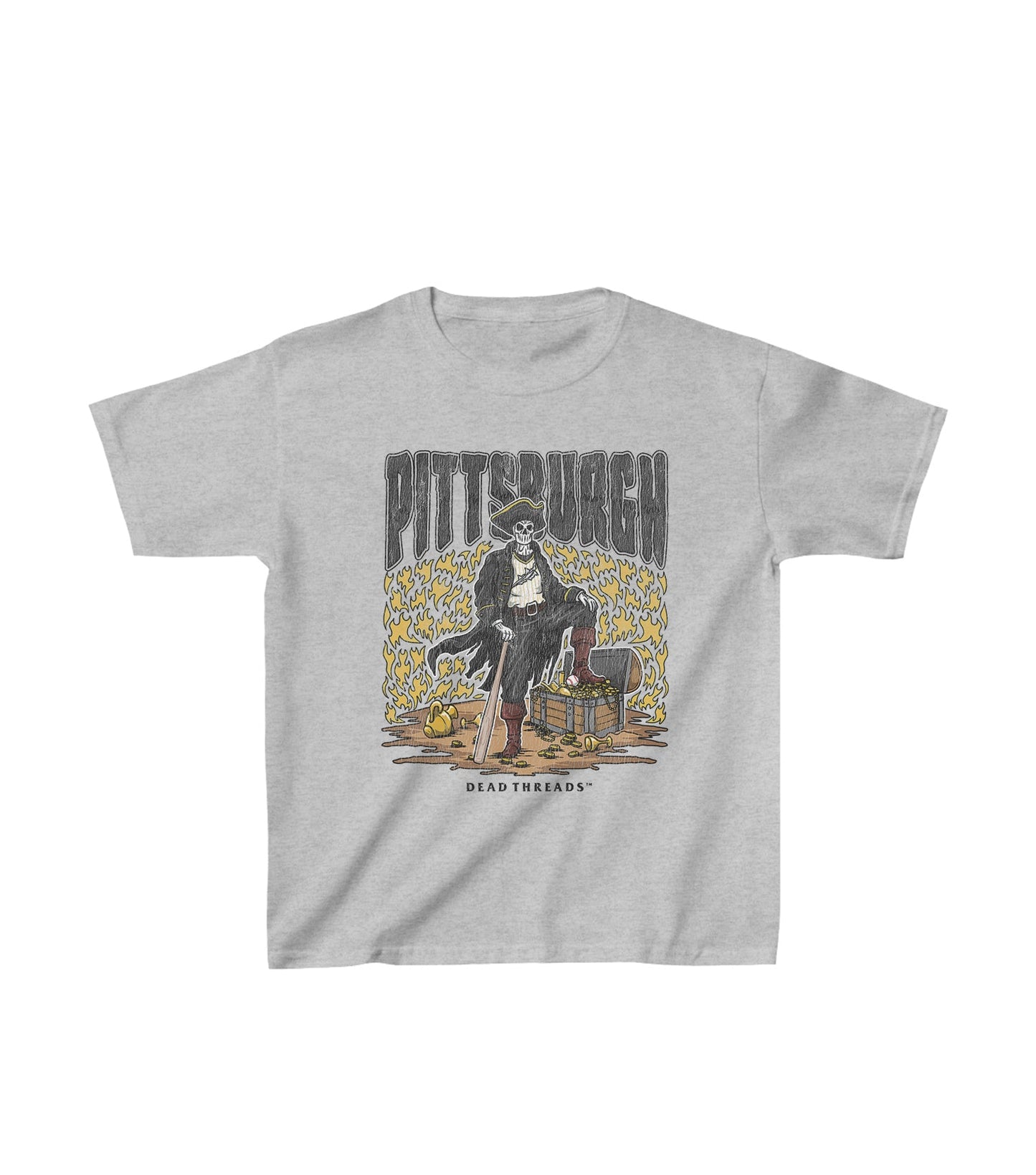 PITTSBURGH BASEBALL - KIDS – Kids clothes – Dead Threads Apparel