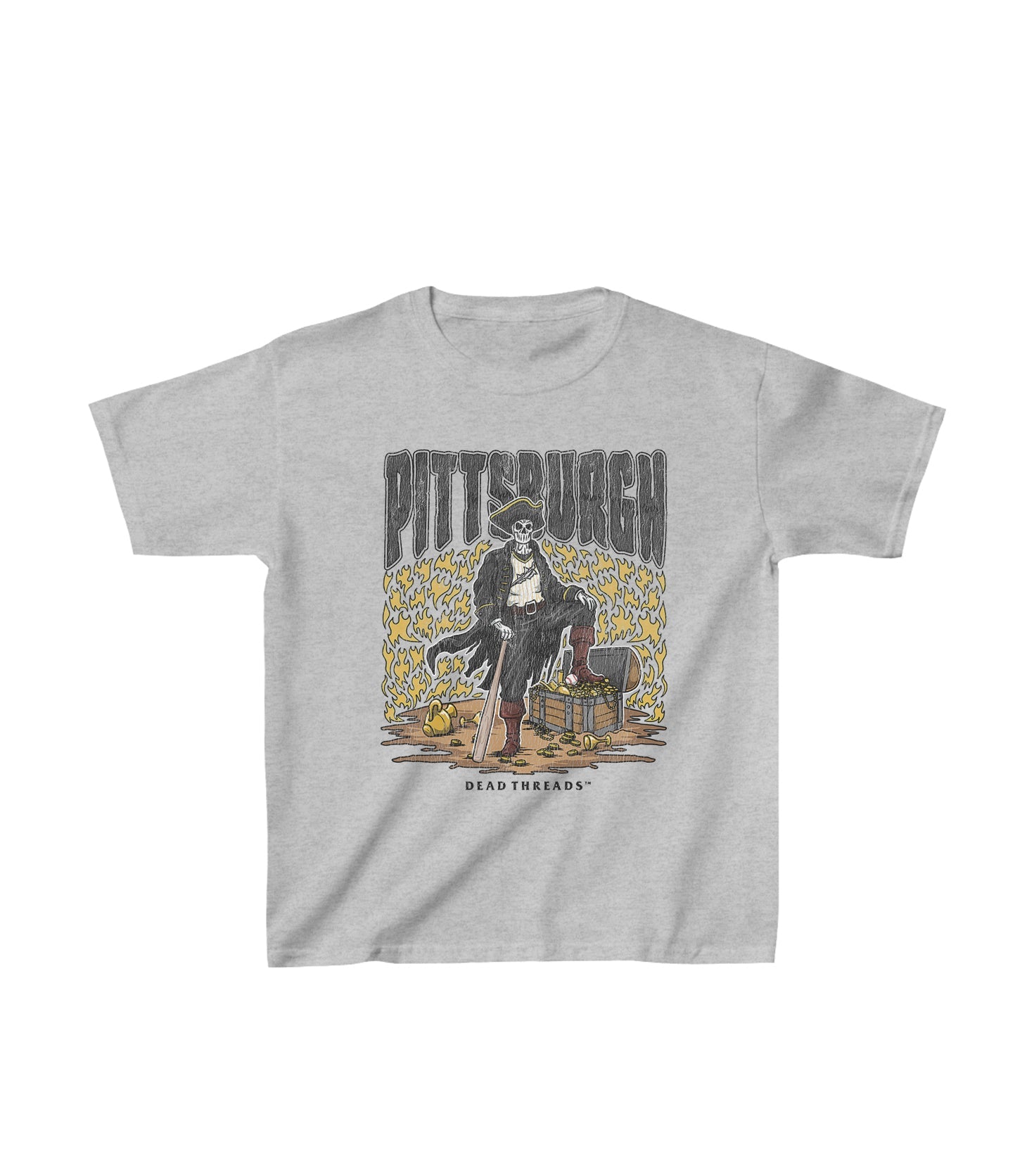 PITTSBURGH BASEBALL - KIDS – Kids clothes – Dead Threads Apparel