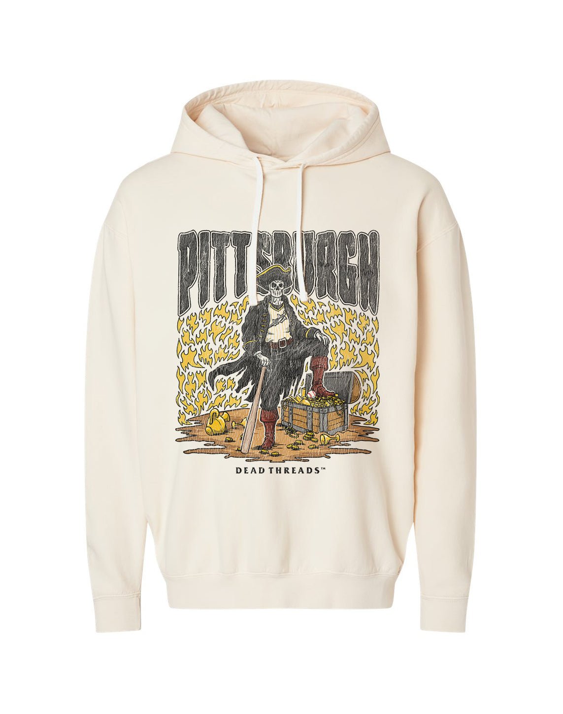 PITTSBURGH BASEBALL - LIGHTWEIGHT HOODIE – Lightweight – Dead Threads Apparel
