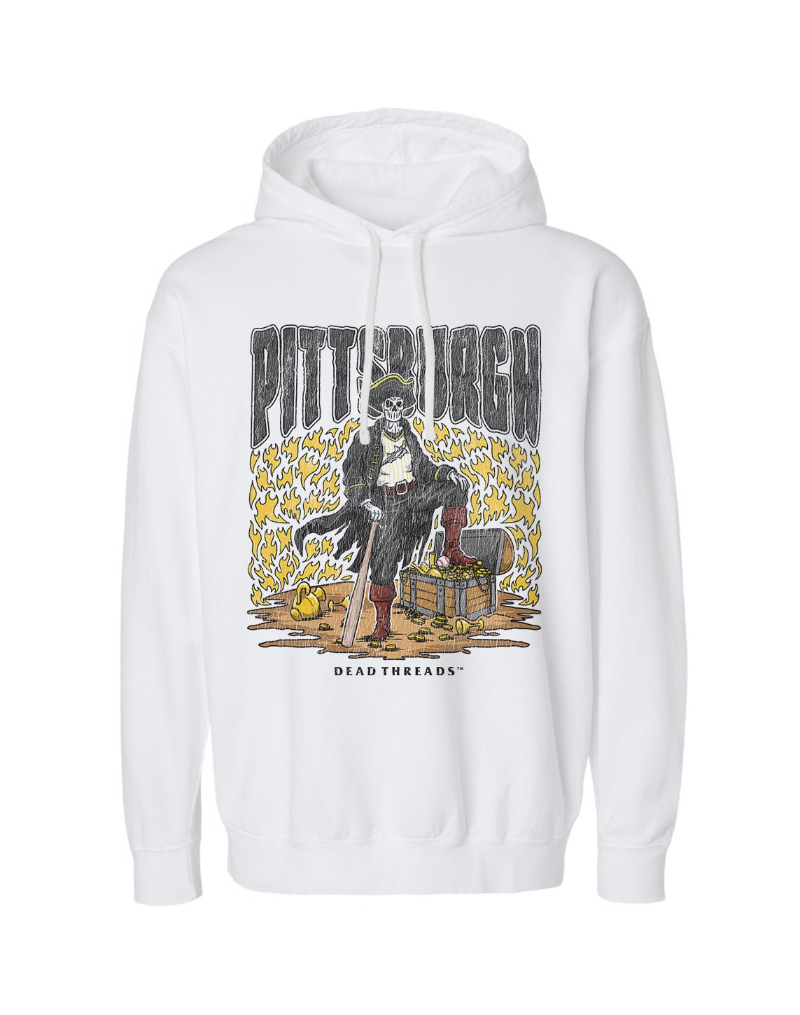 PITTSBURGH BASEBALL - LIGHTWEIGHT HOODIE – Lightweight – Dead Threads Apparel