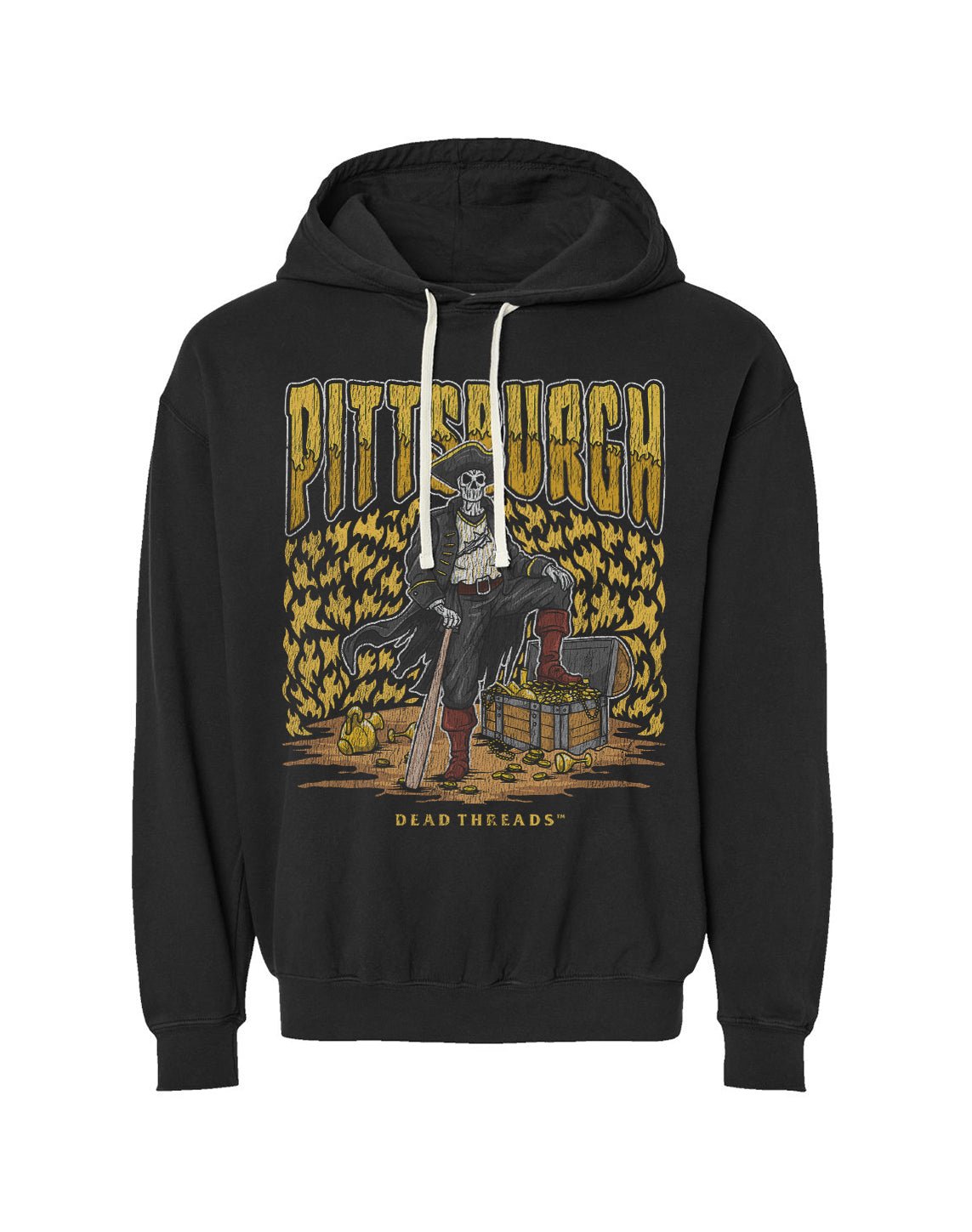 PITTSBURGH BASEBALL - LIGHTWEIGHT HOODIE – Lightweight – Dead Threads Apparel