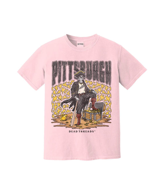 PITTSBURGH BASEBALL - PINK – T-Shirt – Dead Threads Apparel