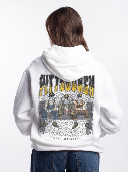 PITTSBURGH FOOTBALL - “DT ESSENTIAL" HOODIE – Hoodie – Dead Threads Apparel