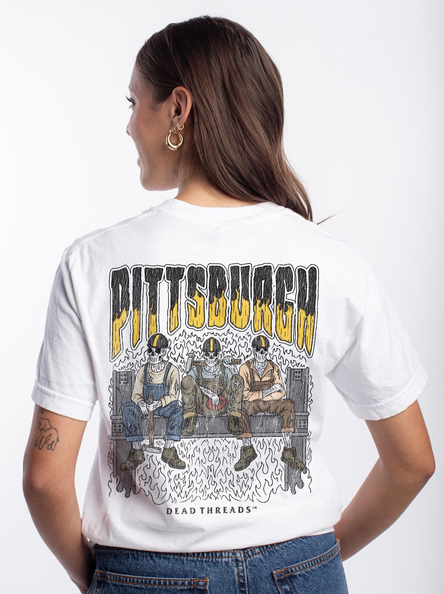 PITTSBURGH FOOTBALL - “DT ESSENTIAL" PREMIUM T - SHIRT – T-Shirt – Dead Threads Apparel