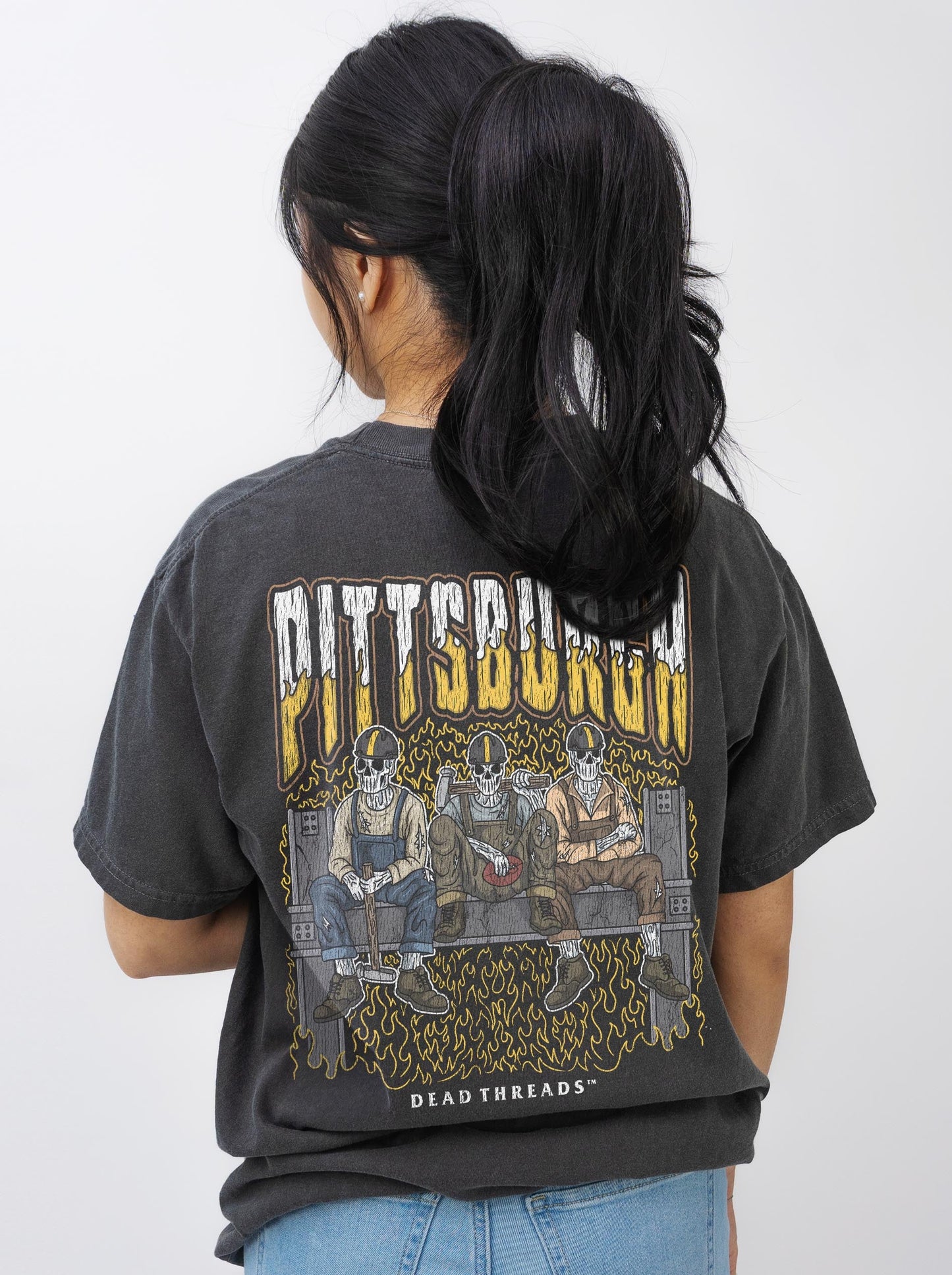 PITTSBURGH FOOTBALL - “DT ESSENTIAL" PREMIUM T - SHIRT – T-Shirt – Dead Threads Apparel