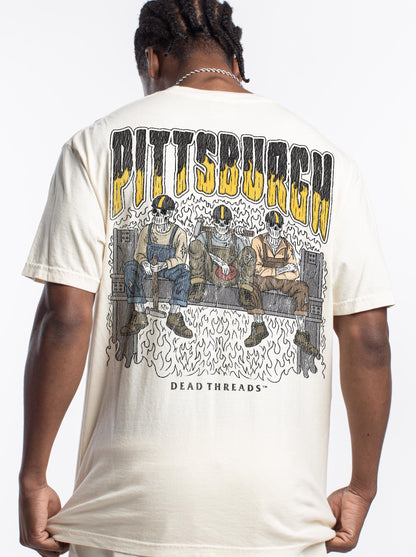 PITTSBURGH FOOTBALL - “DT ESSENTIAL" PREMIUM T - SHIRT – T-Shirt – Dead Threads Apparel