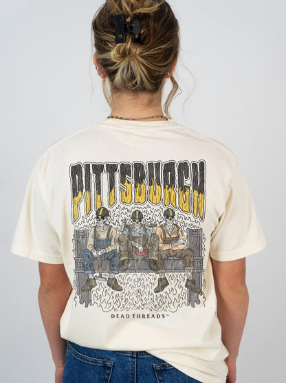 PITTSBURGH FOOTBALL - “DT ESSENTIAL" PREMIUM T - SHIRT – T-Shirt – Dead Threads Apparel