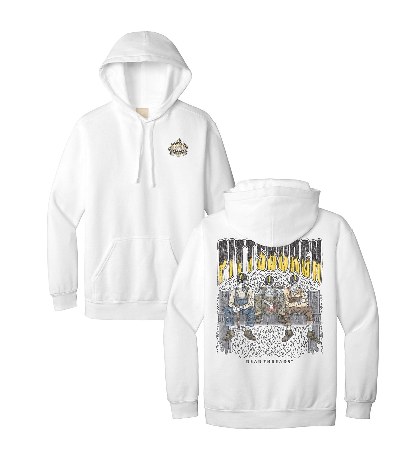 PITTSBURGH FOOTBALL - HOODIE – Hoodie – Dead Threads Apparel