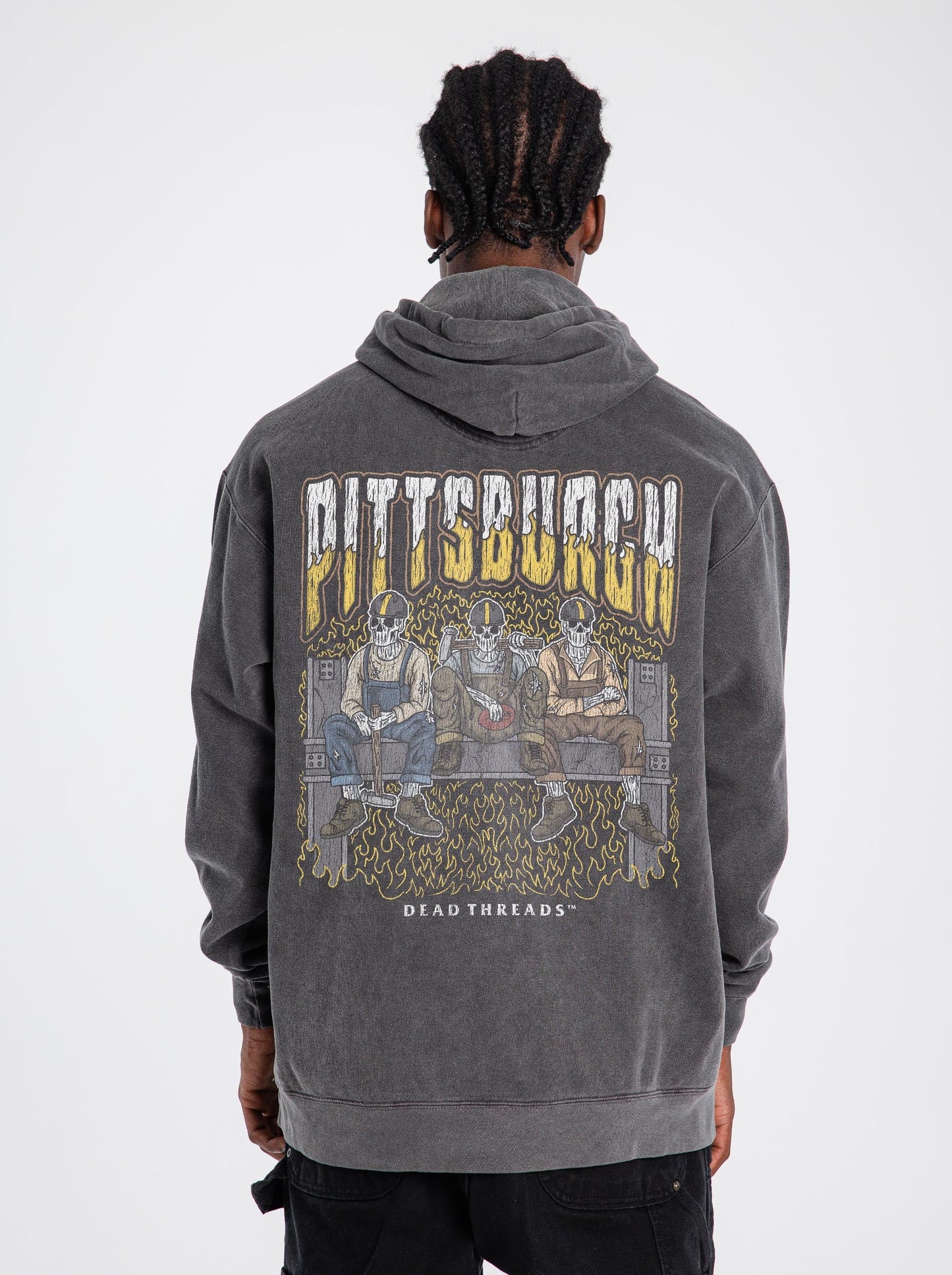 PITTSBURGH FOOTBALL - HOODIE – Hoodie – Dead Threads Apparel