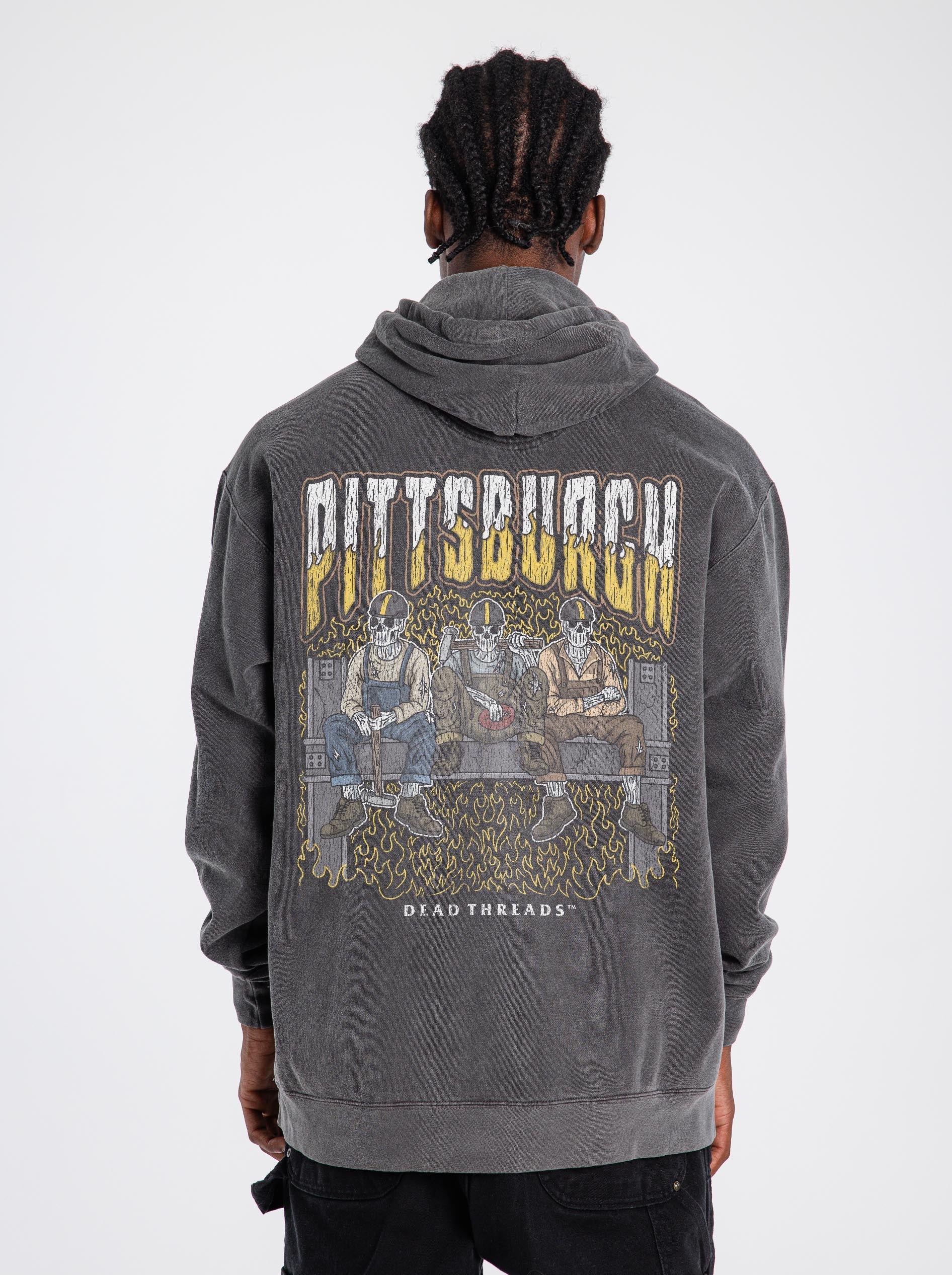 PITTSBURGH FOOTBALL - HOODIE – Hoodie – Dead Threads Apparel