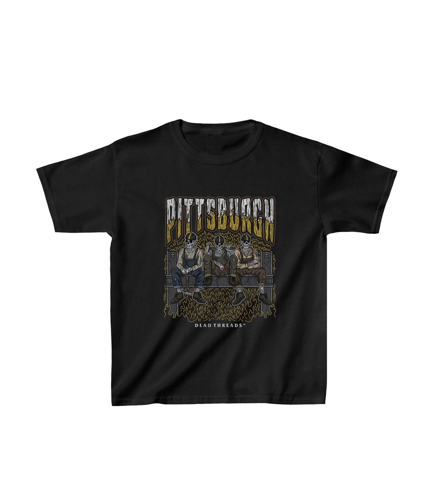 PITTSBURGH FOOTBALL - KIDS – Kids clothes – Dead Threads Apparel