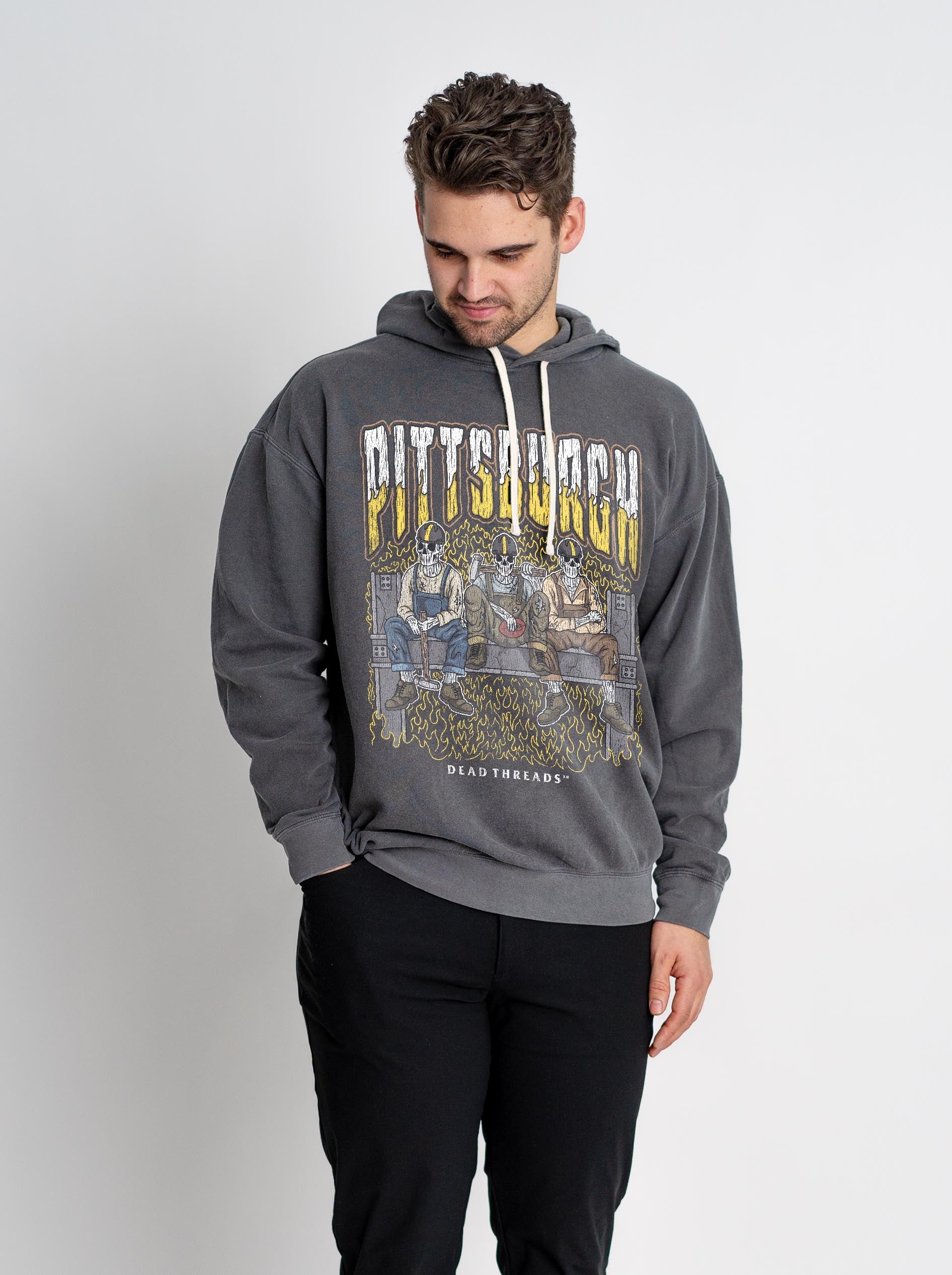 PITTSBURGH FOOTBALL - LIGHTWEIGHT HOODIE – Lightweight – Dead Threads Apparel