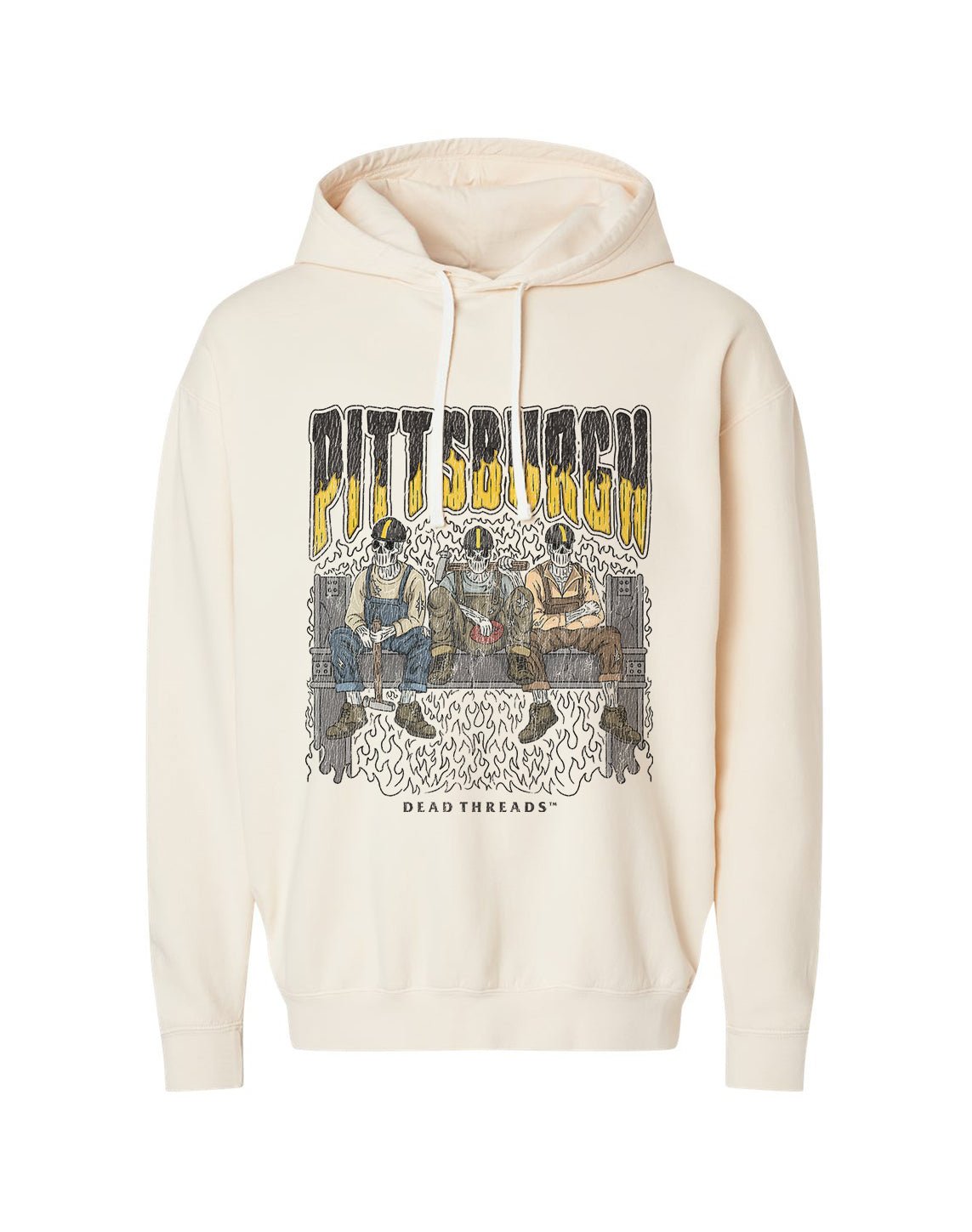 PITTSBURGH FOOTBALL - LIGHTWEIGHT HOODIE – Lightweight – Dead Threads Apparel