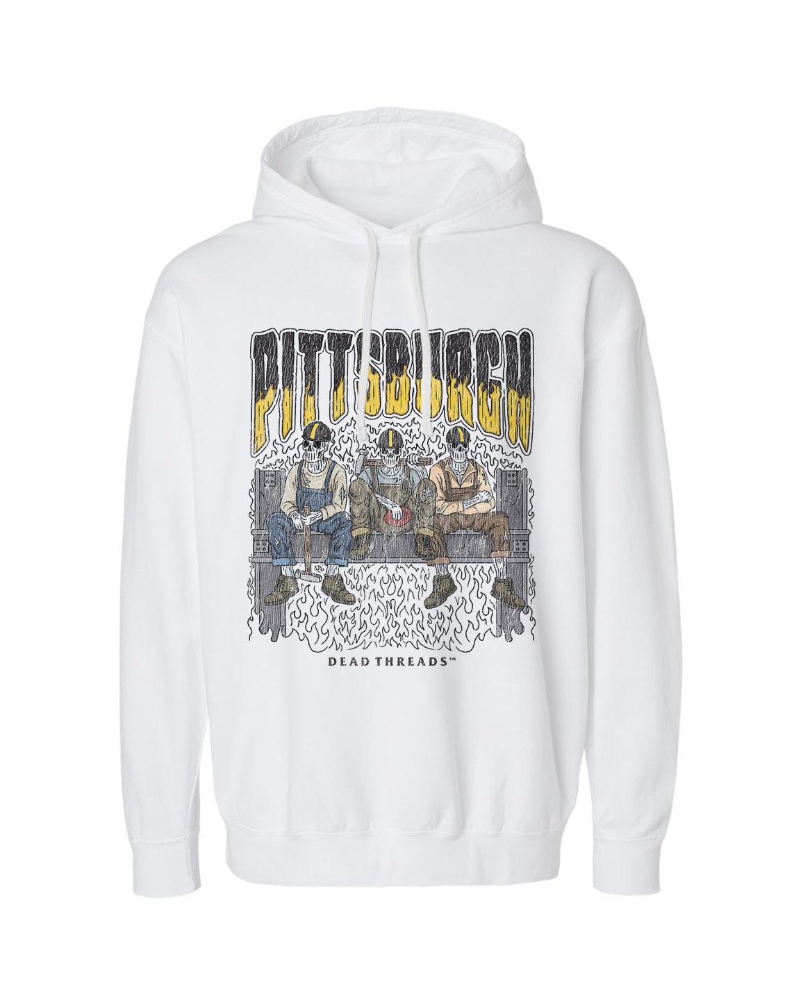 PITTSBURGH FOOTBALL - LIGHTWEIGHT HOODIE – Lightweight – Dead Threads Apparel