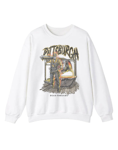 PITTSBURGH FOOTBALL v2 CREWNECK SWEATSHIRT – Sweatshirt – Dead Threads Apparel