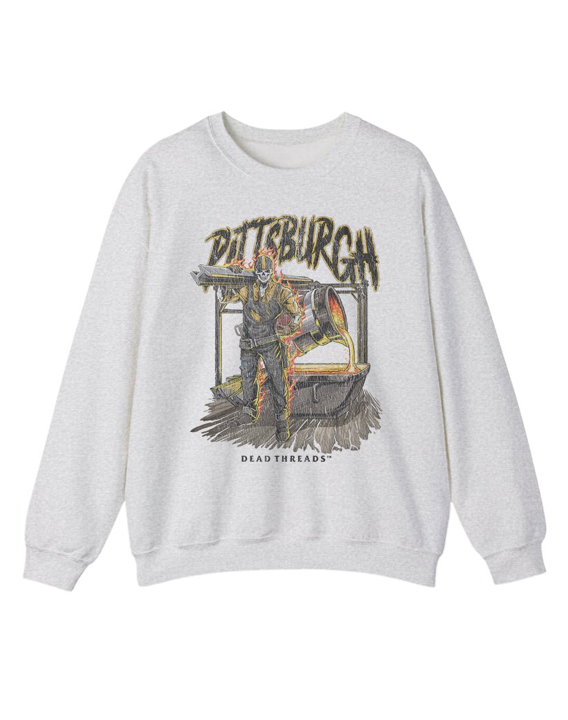 PITTSBURGH FOOTBALL v2 CREWNECK SWEATSHIRT – Sweatshirt – Dead Threads Apparel