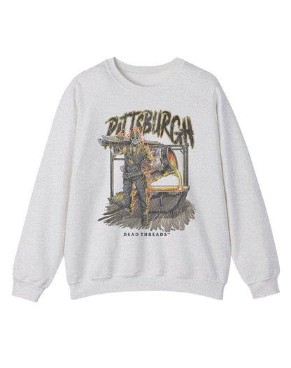 PITTSBURGH FOOTBALL v2 CREWNECK SWEATSHIRT – Sweatshirt – Dead Threads Apparel