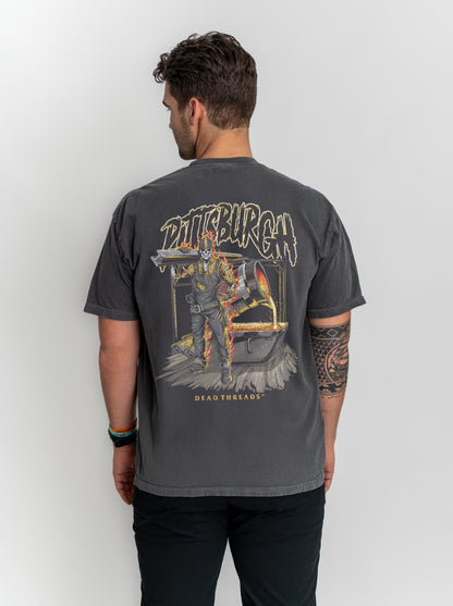 PITTSBURGH FOOTBALL v2 - “DT ESSENTIAL" PREMIUM T - SHIRT – T-Shirt – Dead Threads Apparel
