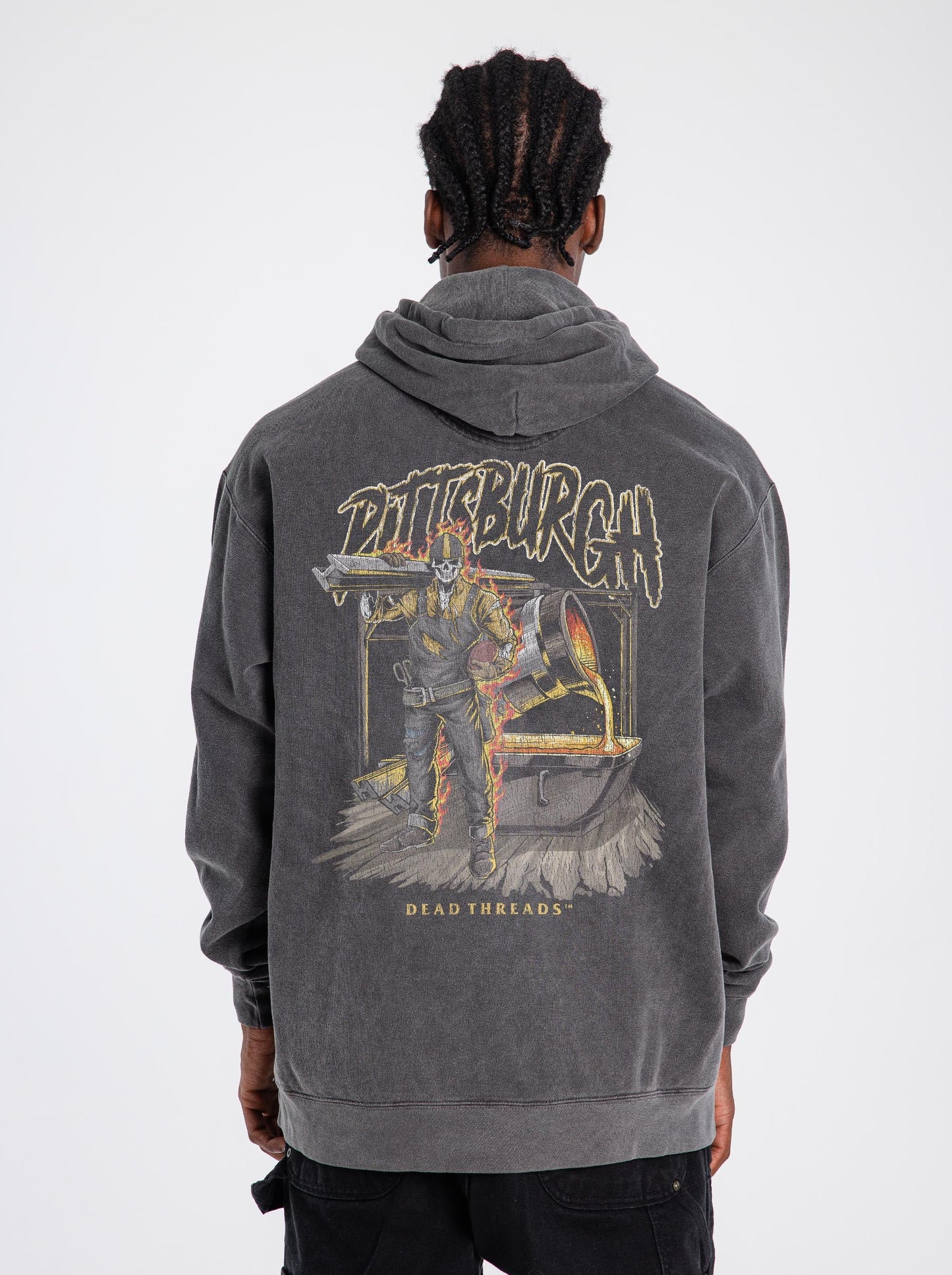 PITTSBURGH FOOTBALL v2 - HOODIE – Hoodie – Dead Threads Apparel