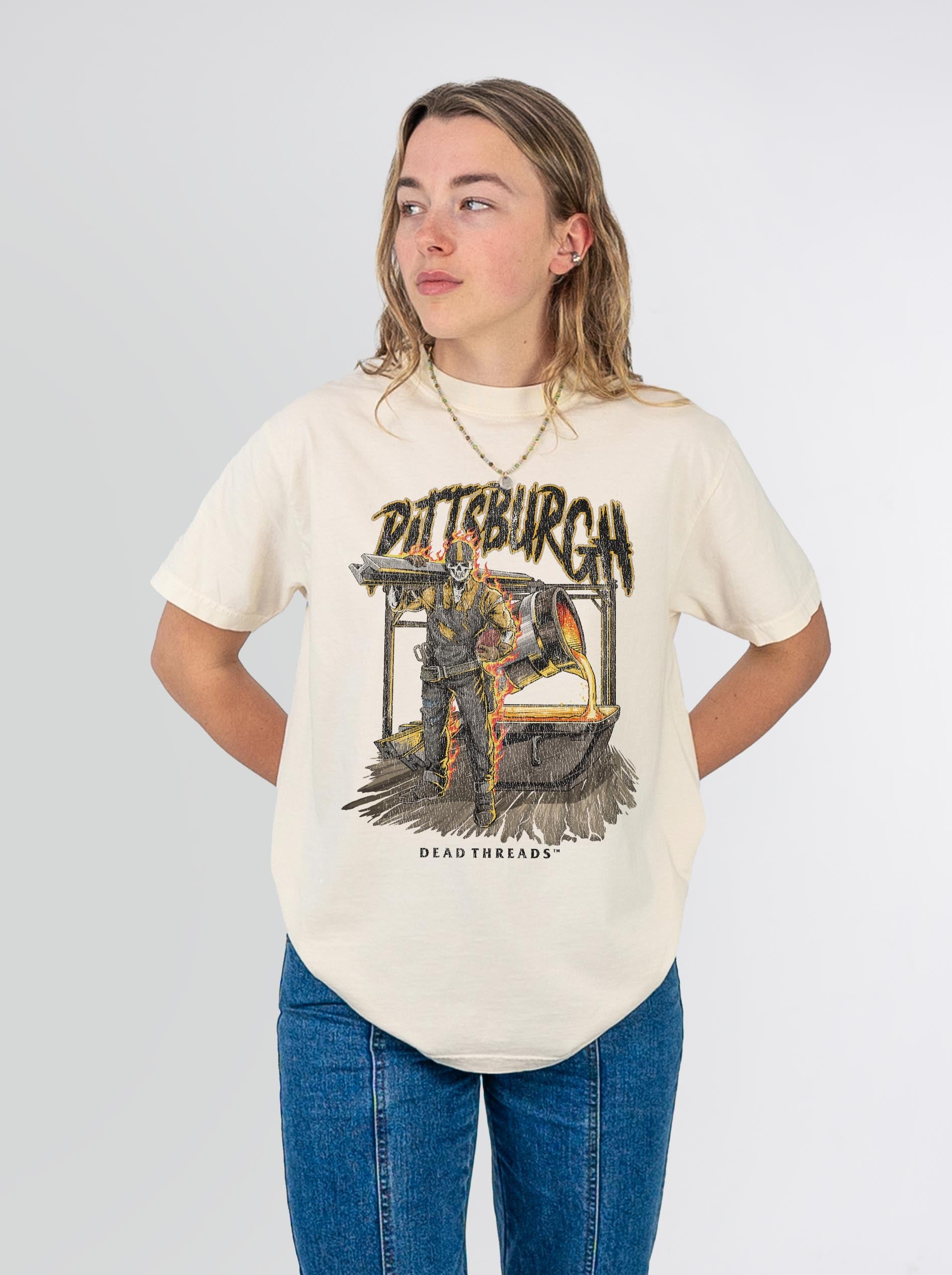 PITTSBURGH FOOTBALL v2 – T-Shirt – Dead Threads Apparel
