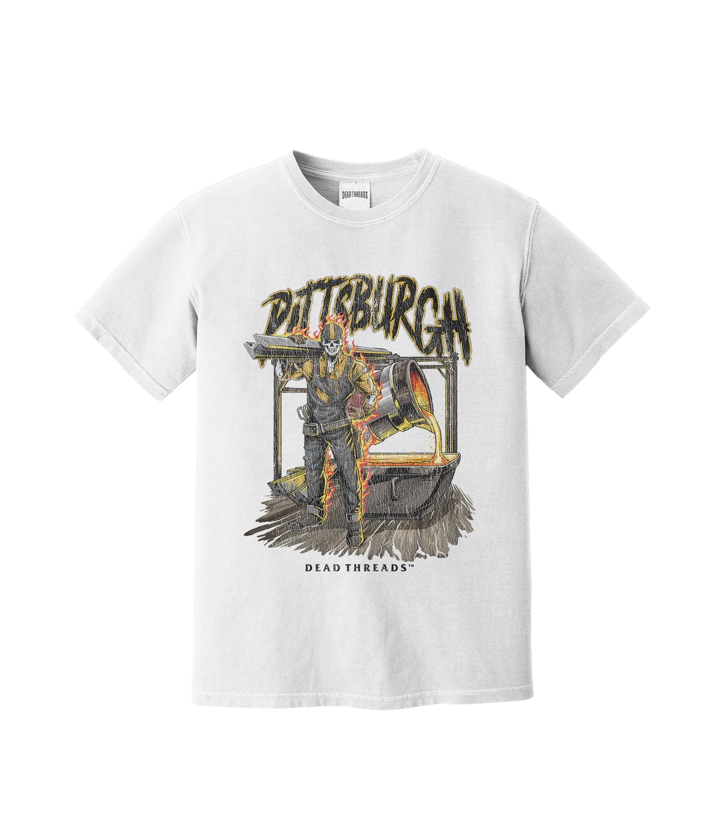 PITTSBURGH FOOTBALL v2 – T-Shirt – Dead Threads Apparel