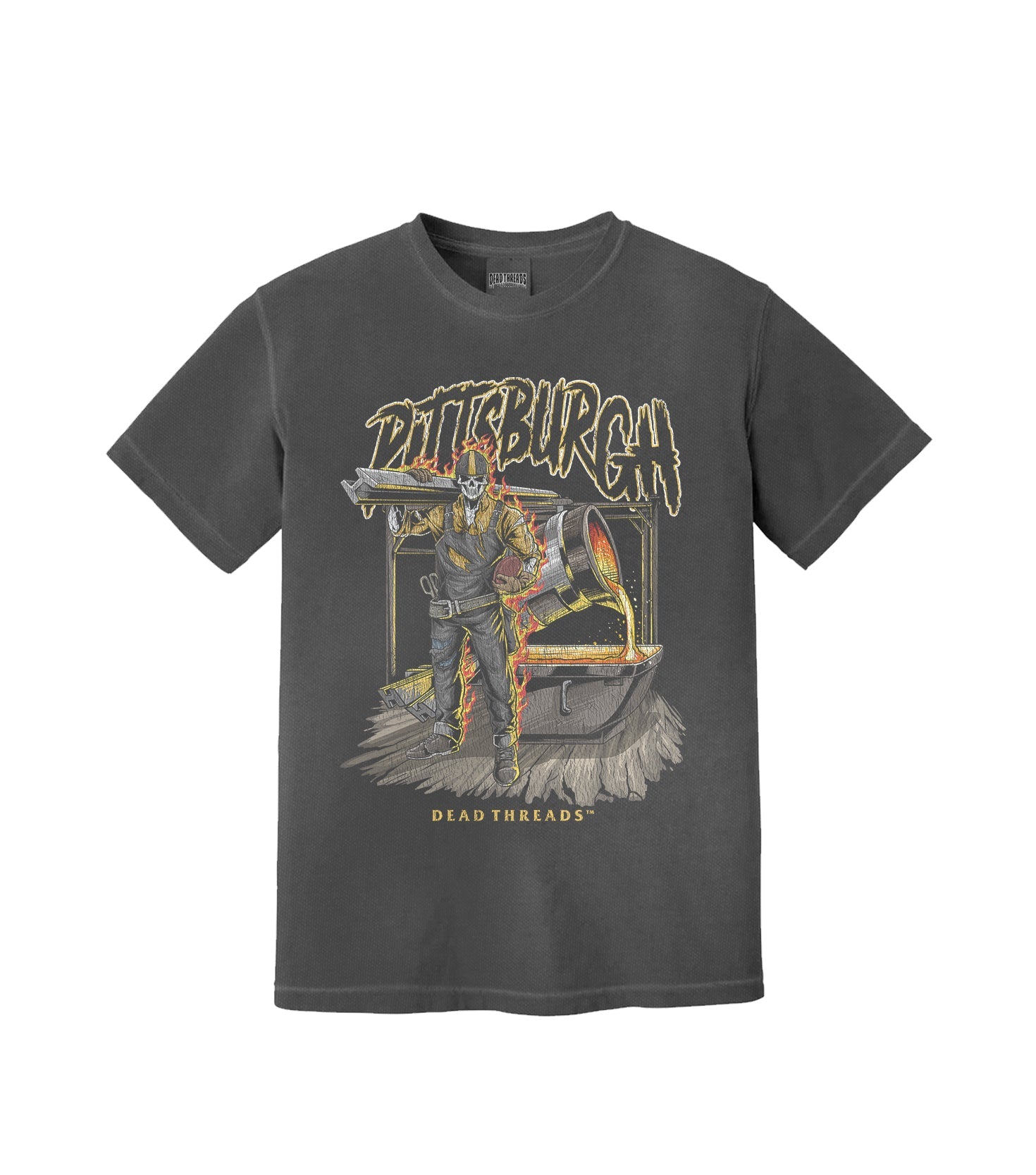 PITTSBURGH FOOTBALL v2 – T-Shirt – Dead Threads Apparel