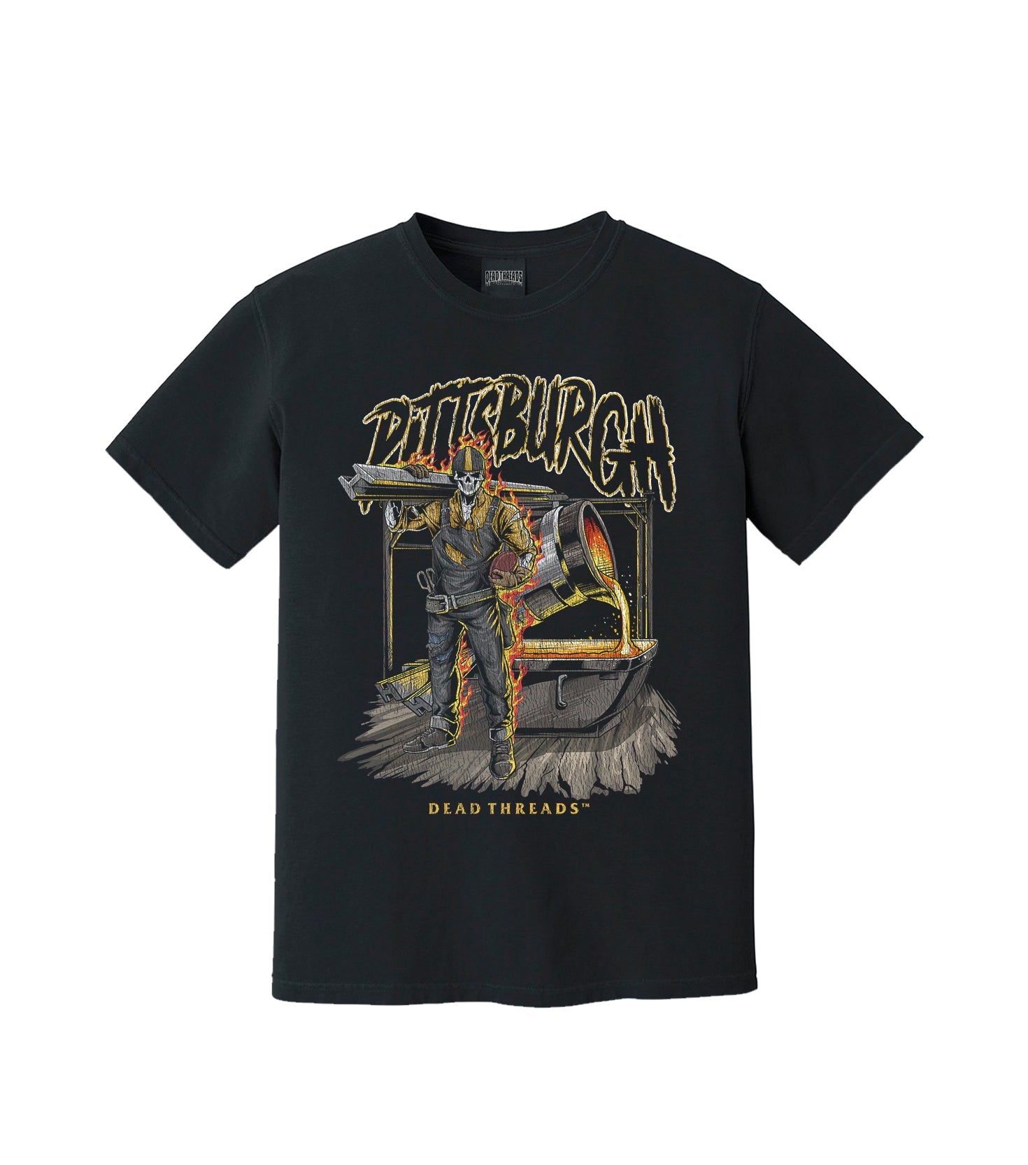 PITTSBURGH FOOTBALL v2 – T-Shirt – Dead Threads Apparel