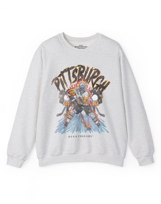 PITTSBURGH HOCKEY CREWNECK SWEATSHIRT – Sweatshirt – Dead Threads Apparel