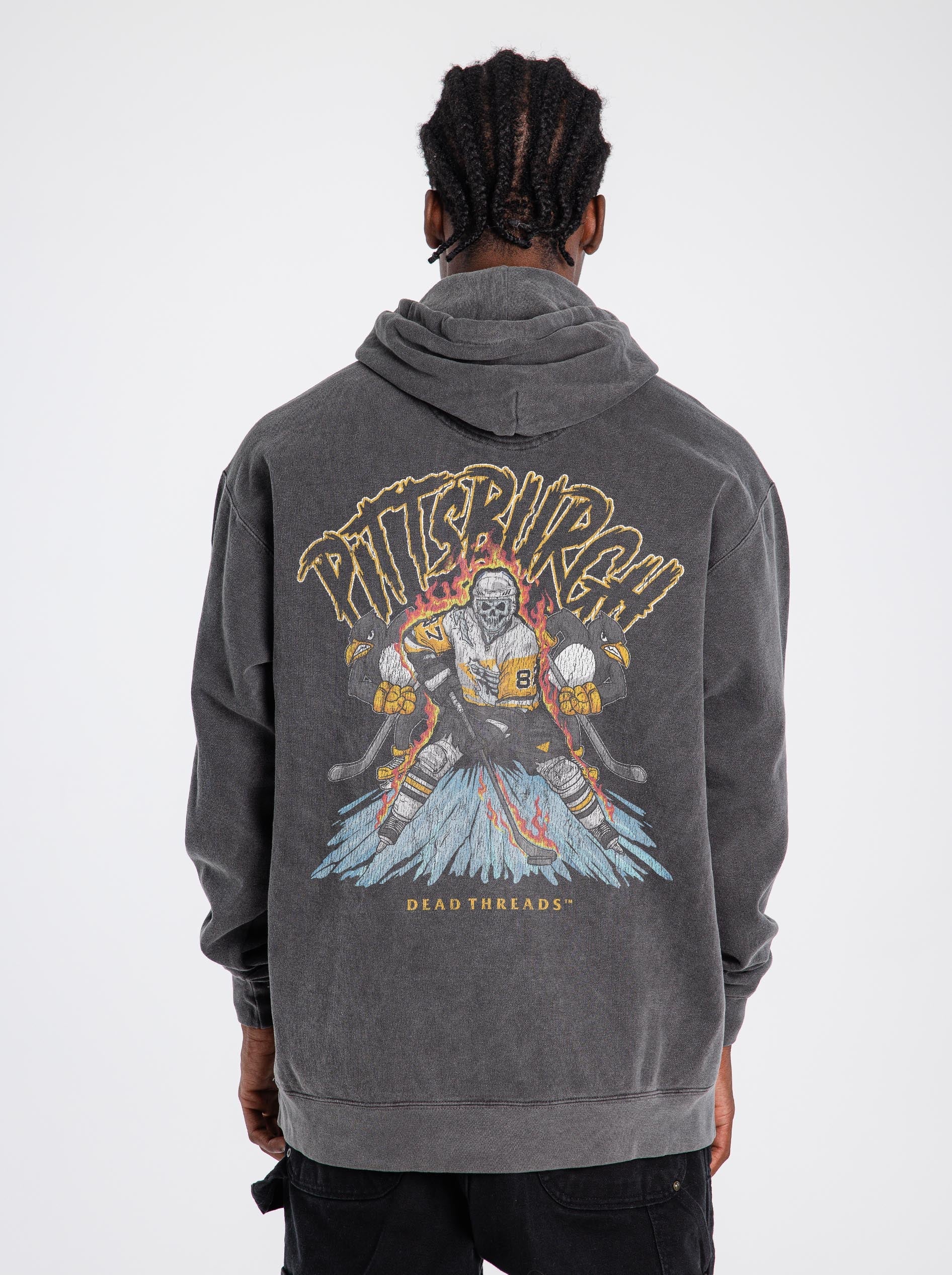 PITTSBURGH HOCKEY - HOODIE – Hoodie – Dead Threads Apparel