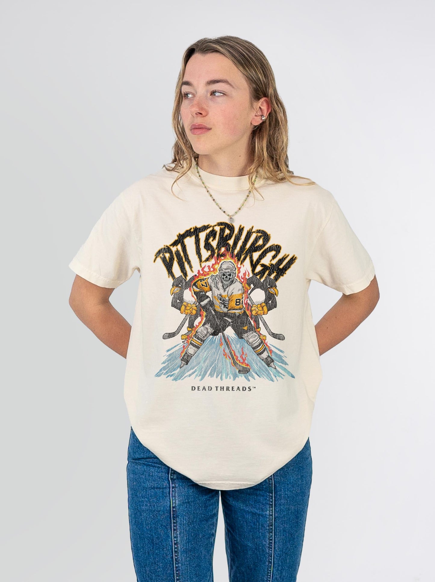 PITTSBURGH HOCKEY – T-Shirt – Dead Threads Apparel