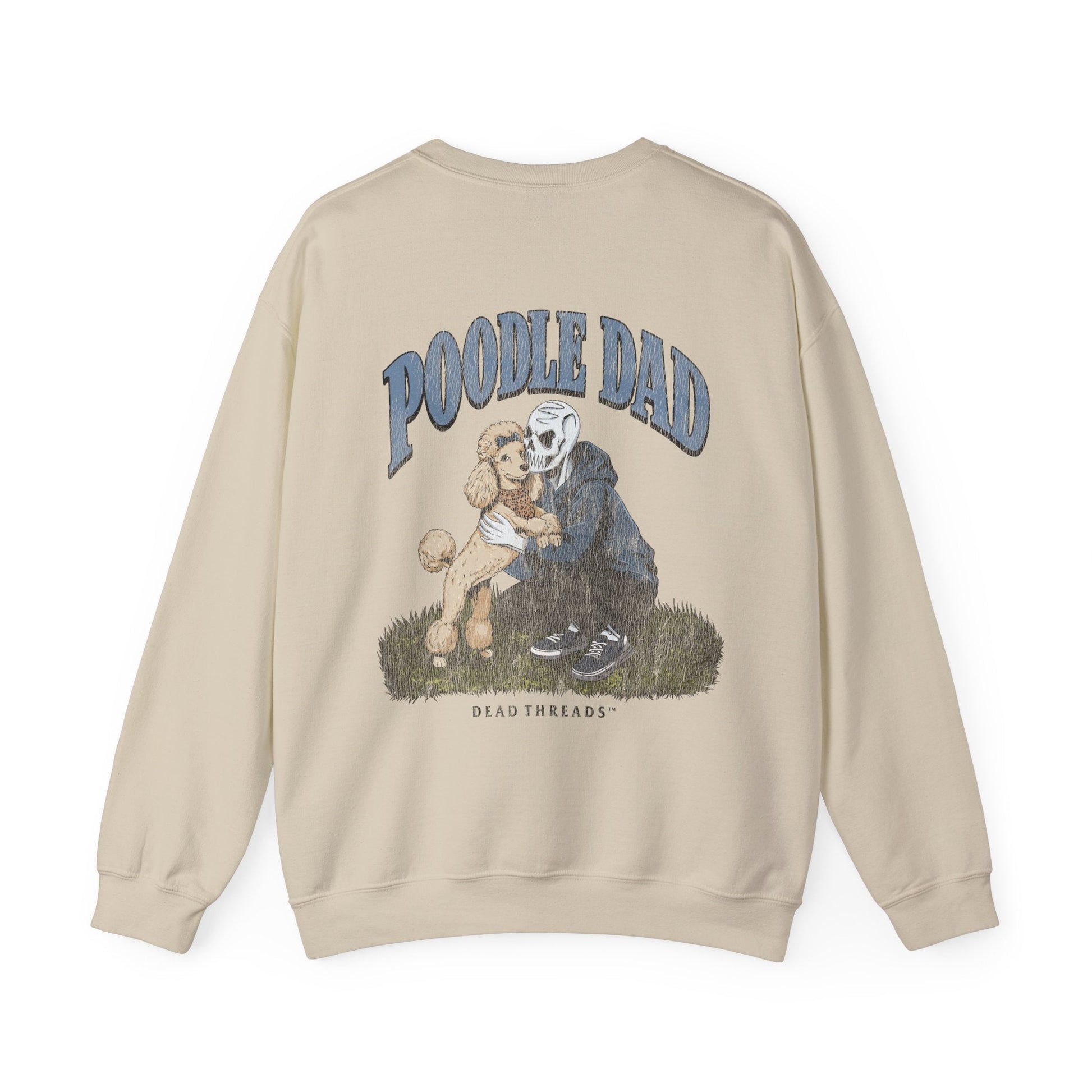 POODLE DAD - “DT ESSENTIAL" CREWNECK SWEATSHIRT – Sweatshirt – Dead Threads Apparel
