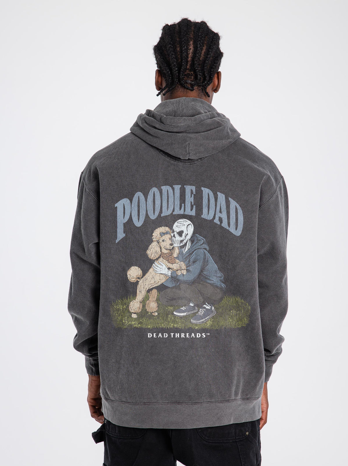 POODLE DAD - “DT ESSENTIAL" HOODIE – Hoodie – Dead Threads Apparel