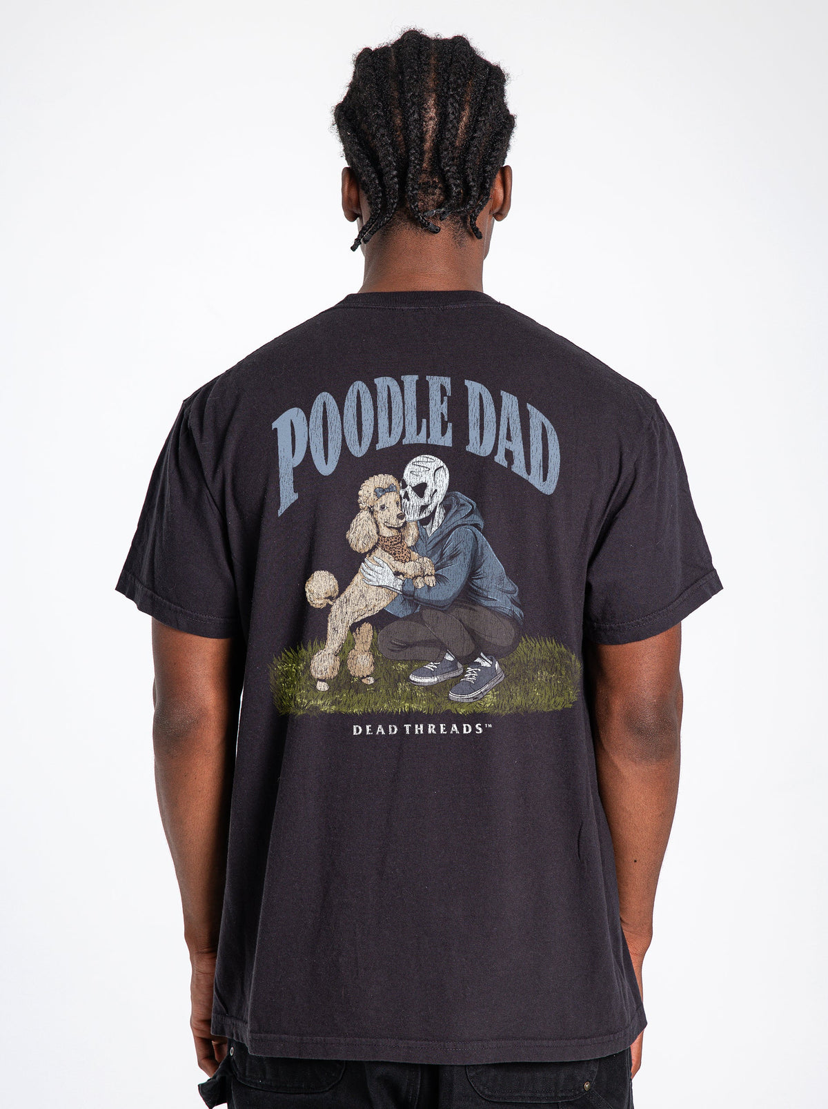 POODLE DAD - “DT ESSENTIAL" PREMIUM T-SHIRT – T-Shirt – Dead Threads Apparel