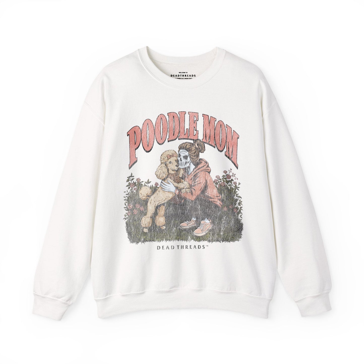 POODLE MOM - CREWNECK SWEATSHIRT – Sweatshirt – Dead Threads Apparel
