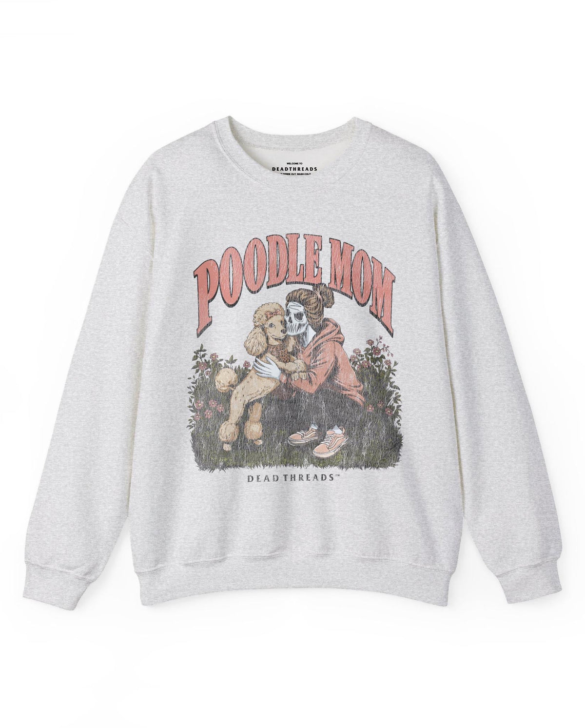 POODLE MOM - CREWNECK SWEATSHIRT – Sweatshirt – Dead Threads Apparel