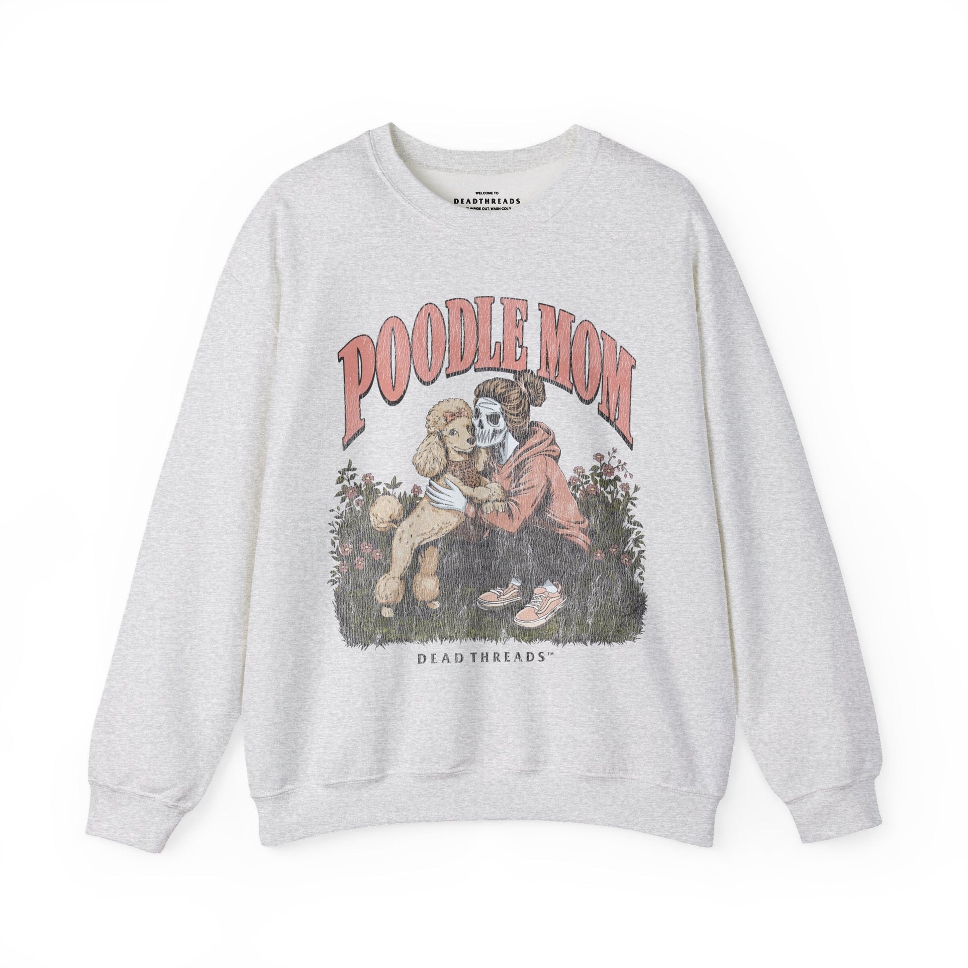 POODLE MOM - CREWNECK SWEATSHIRT – Sweatshirt – Dead Threads Apparel