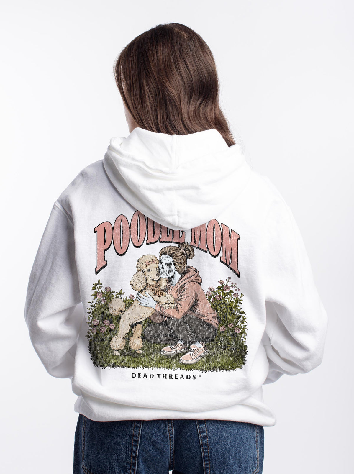 POODLE MOM - “DT ESSENTIAL" HOODIE – Hoodie – Dead Threads Apparel