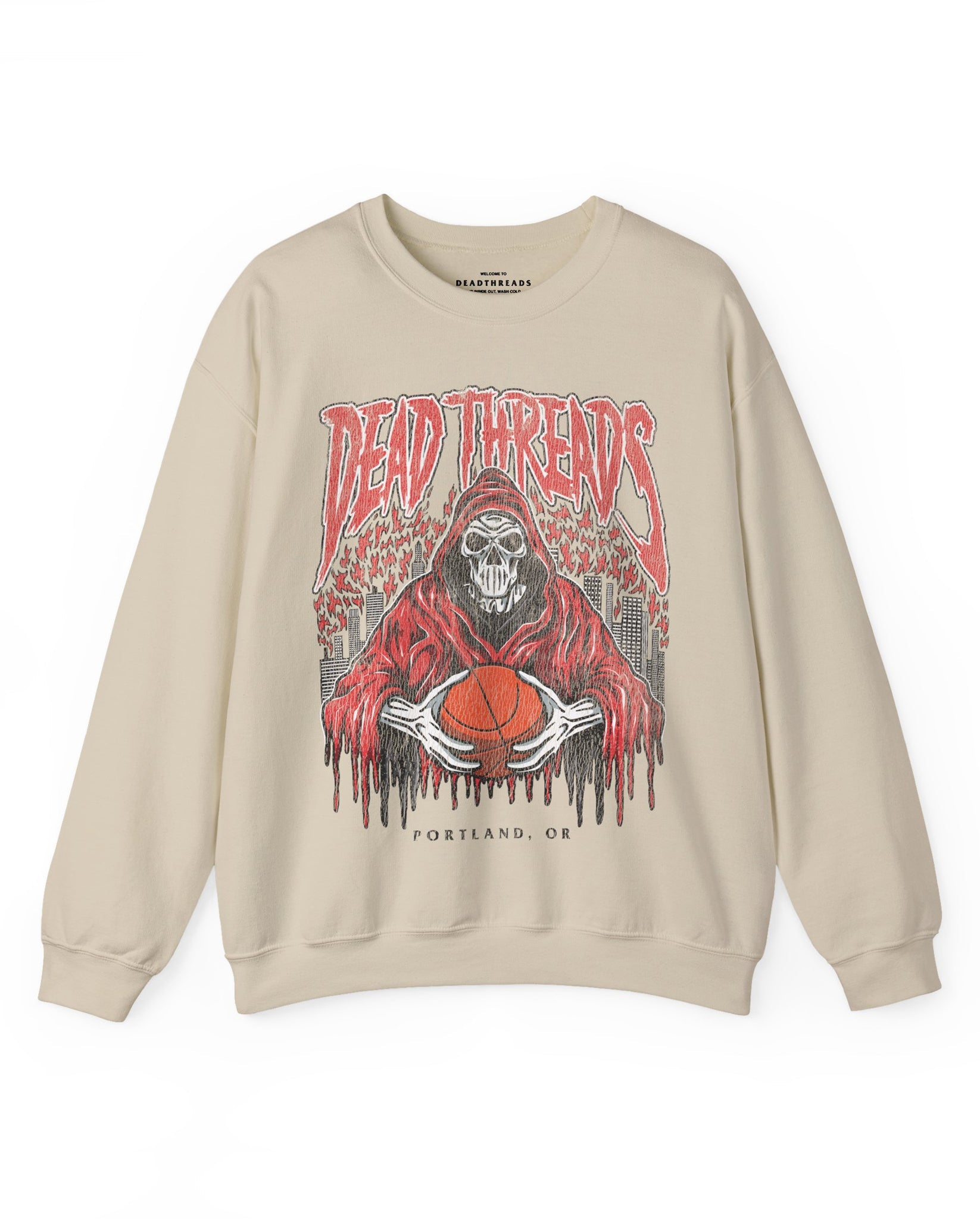 PORTLAND BASKETBALL - CREWNECK SWEATSHIRT – Sweatshirt – Dead Threads Apparel