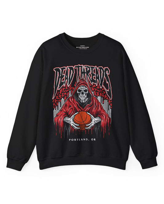 PORTLAND BASKETBALL - CREWNECK SWEATSHIRT – Sweatshirt – Dead Threads Apparel