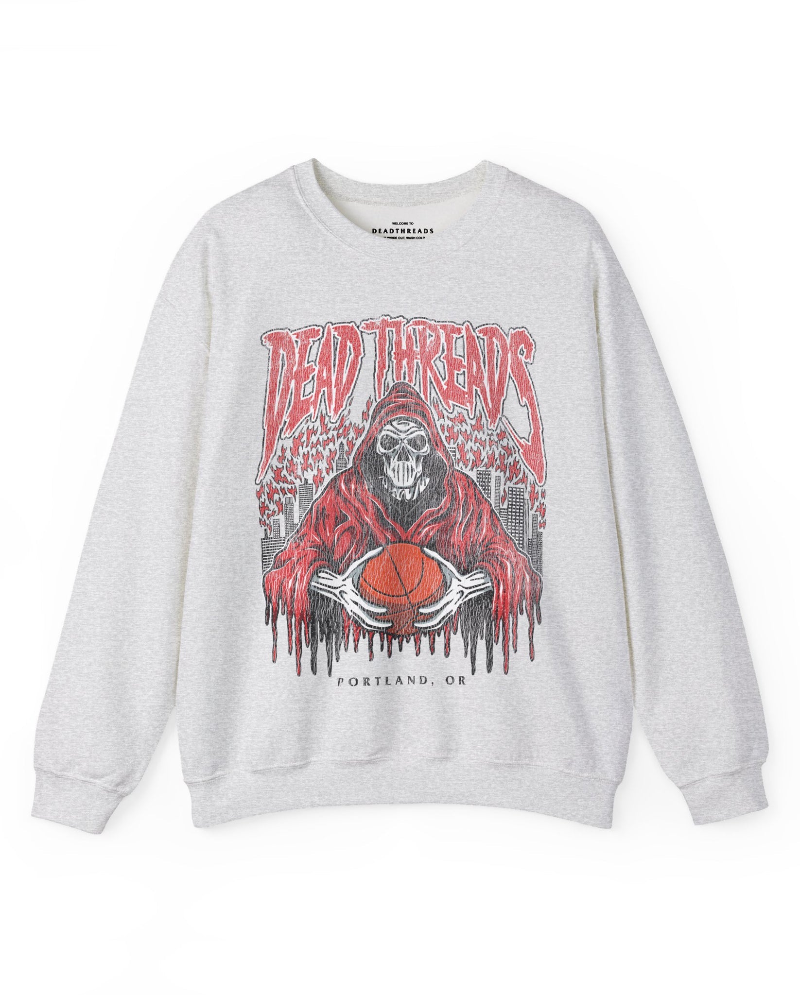PORTLAND BASKETBALL - CREWNECK SWEATSHIRT – Sweatshirt – Dead Threads Apparel