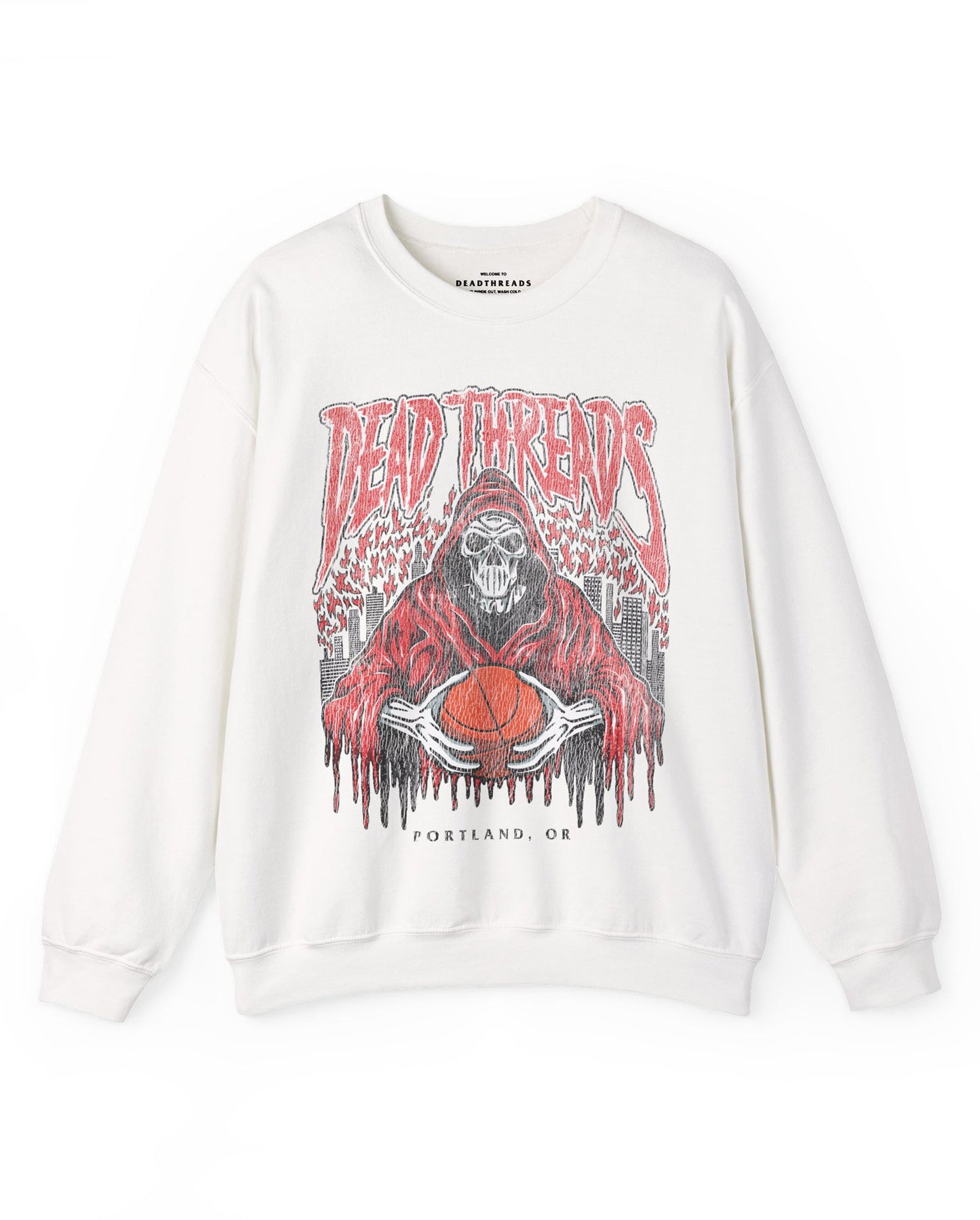 PORTLAND BASKETBALL - CREWNECK SWEATSHIRT – Sweatshirt – Dead Threads Apparel
