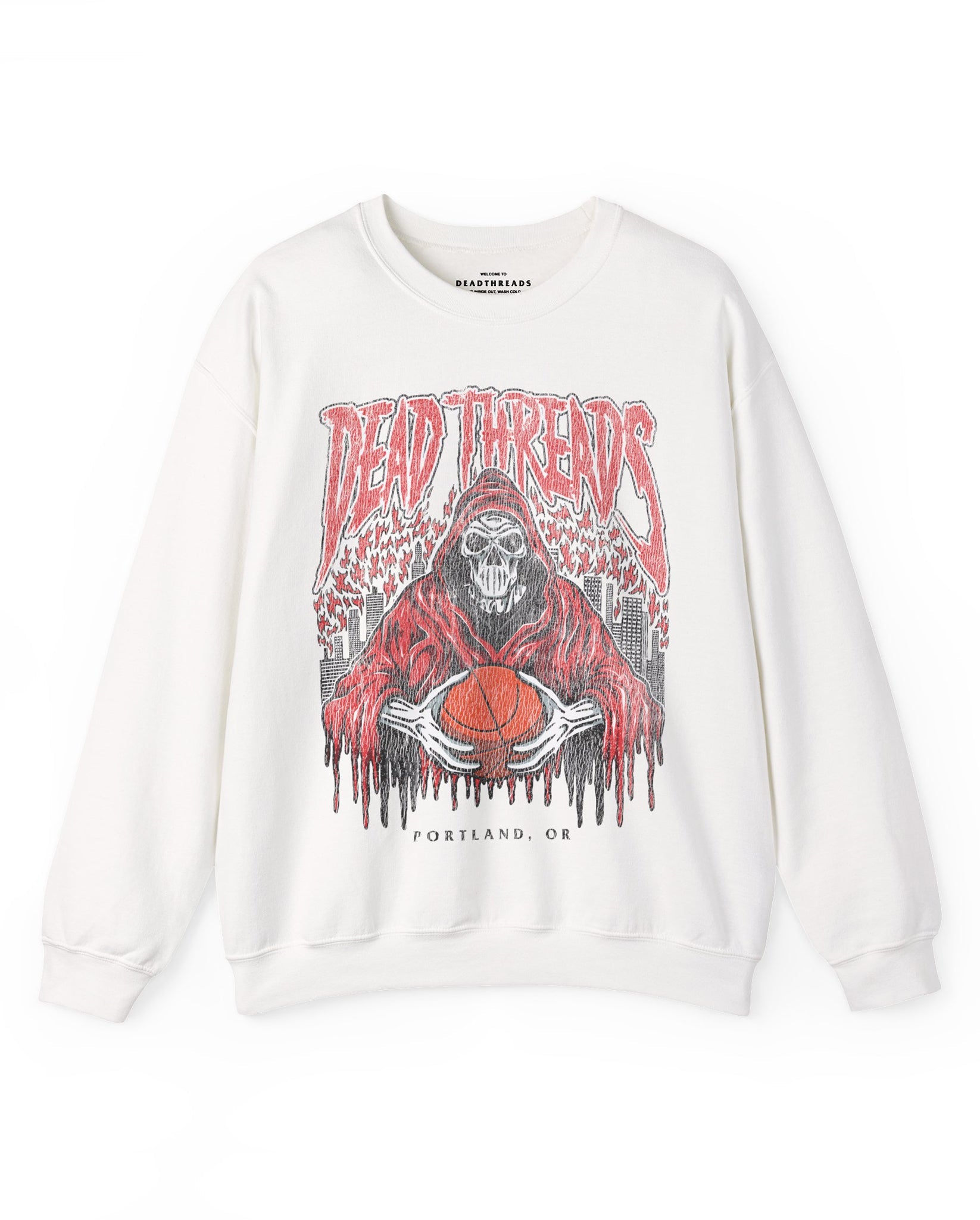 PORTLAND BASKETBALL - CREWNECK SWEATSHIRT – Sweatshirt – Dead Threads Apparel